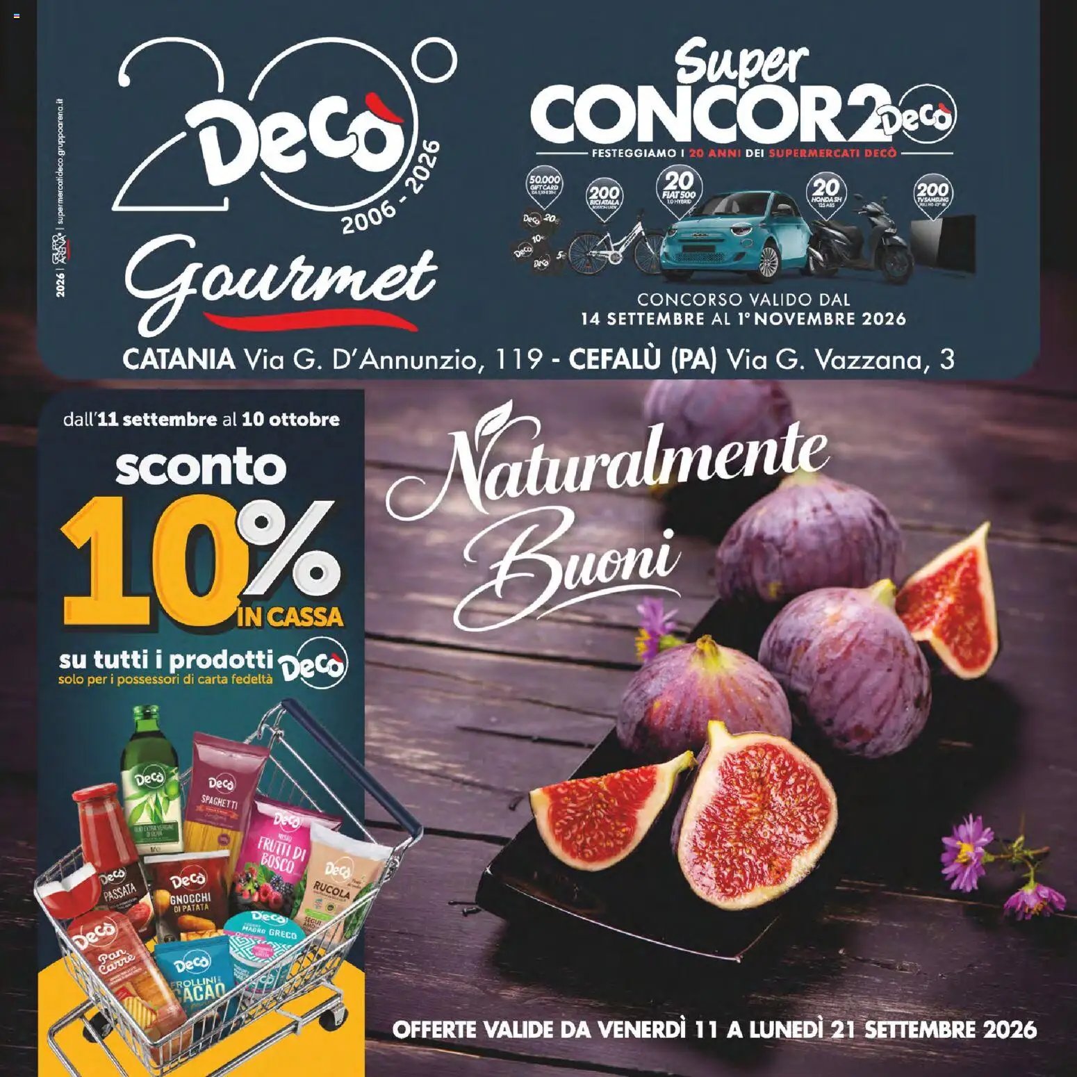 Decò volantino Gourmet Sicilia