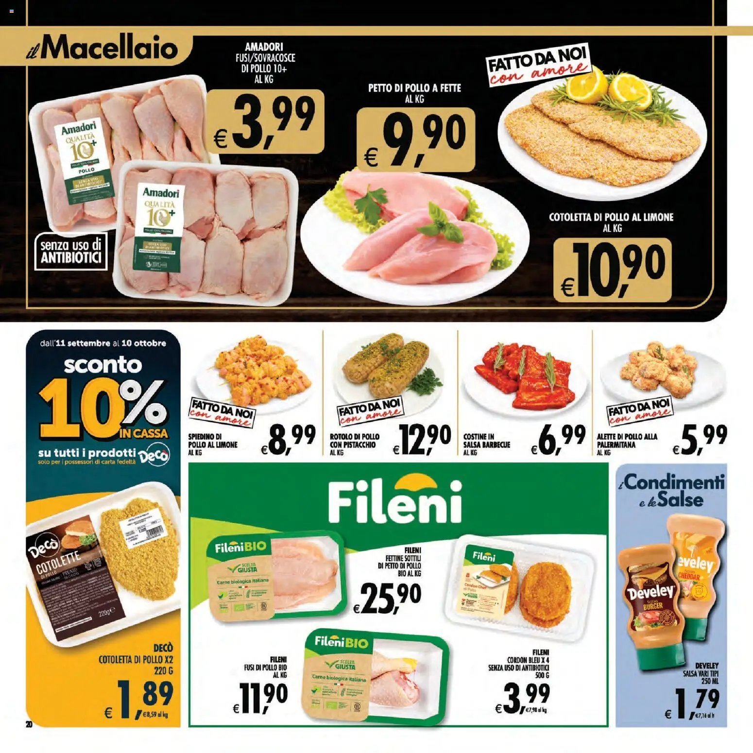 Decò volantino Gourmet Sicilia