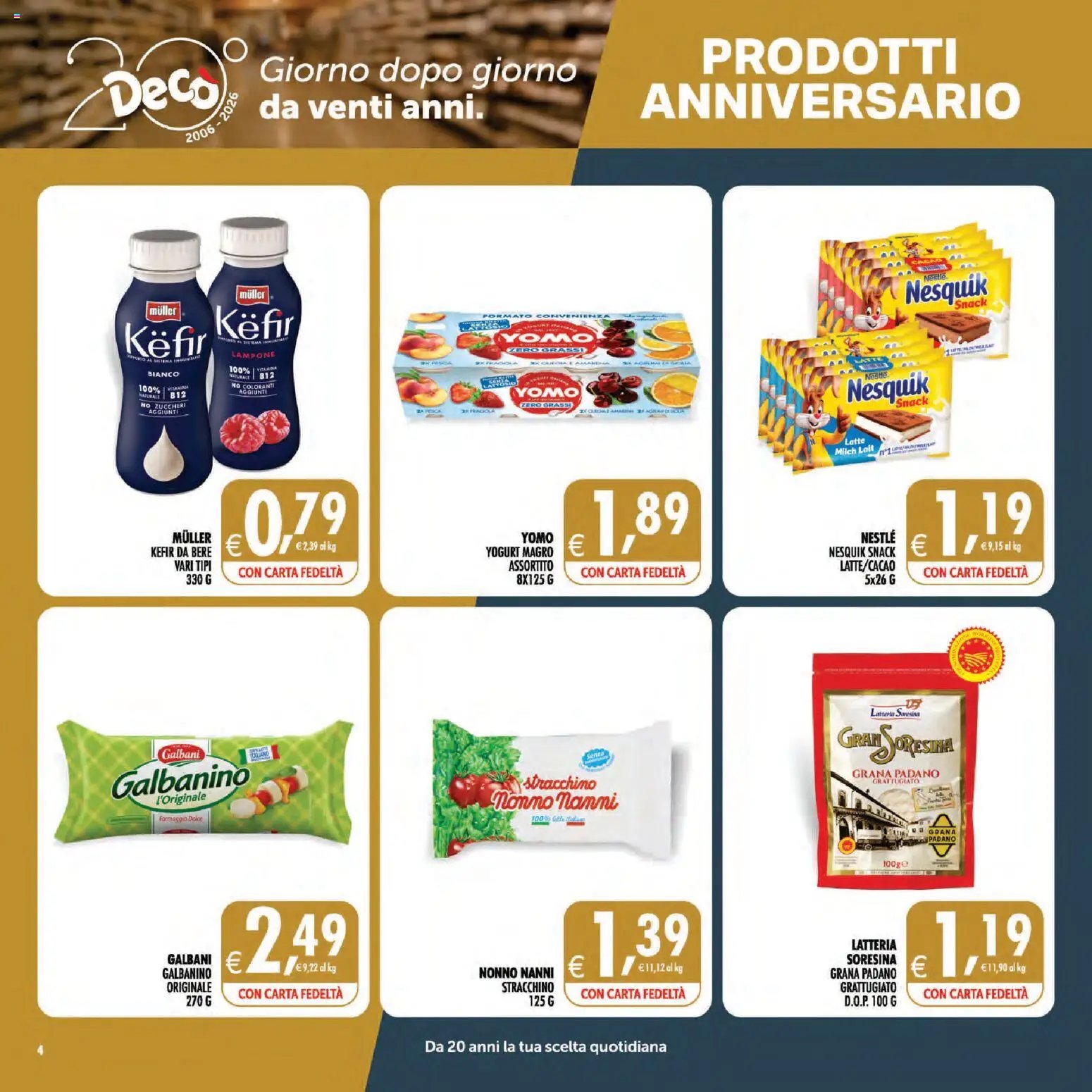 Decò volantino Gourmet Sicilia