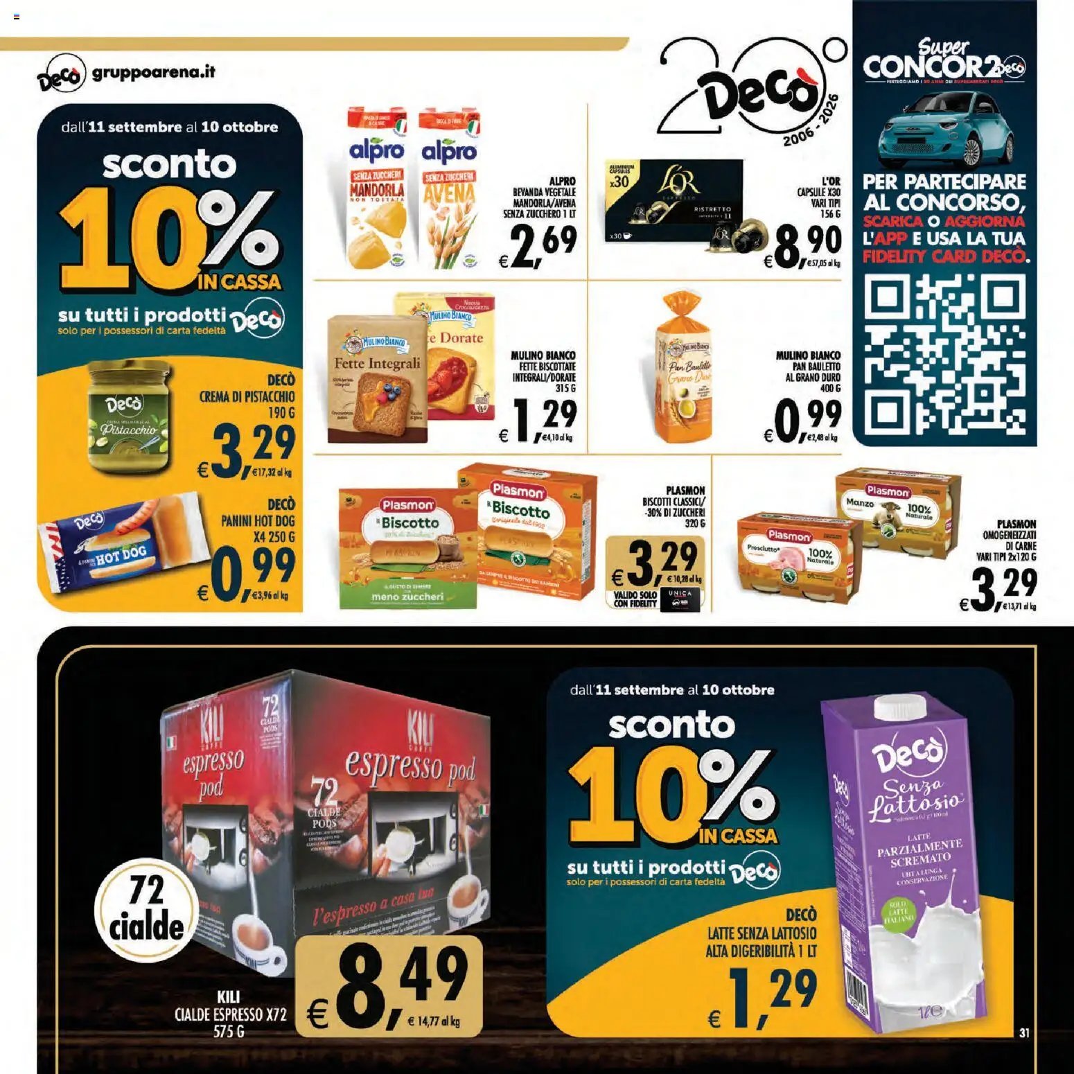 Decò volantino Gourmet Sicilia