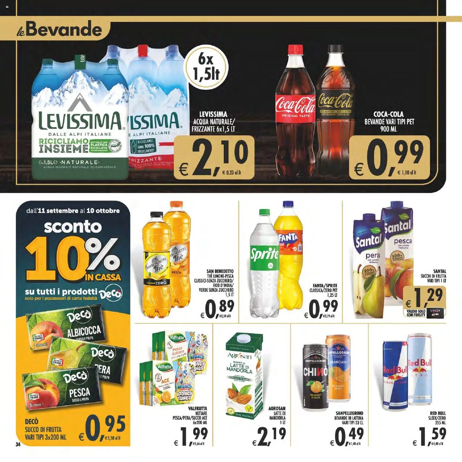Decò volantino Gourmet Sicilia