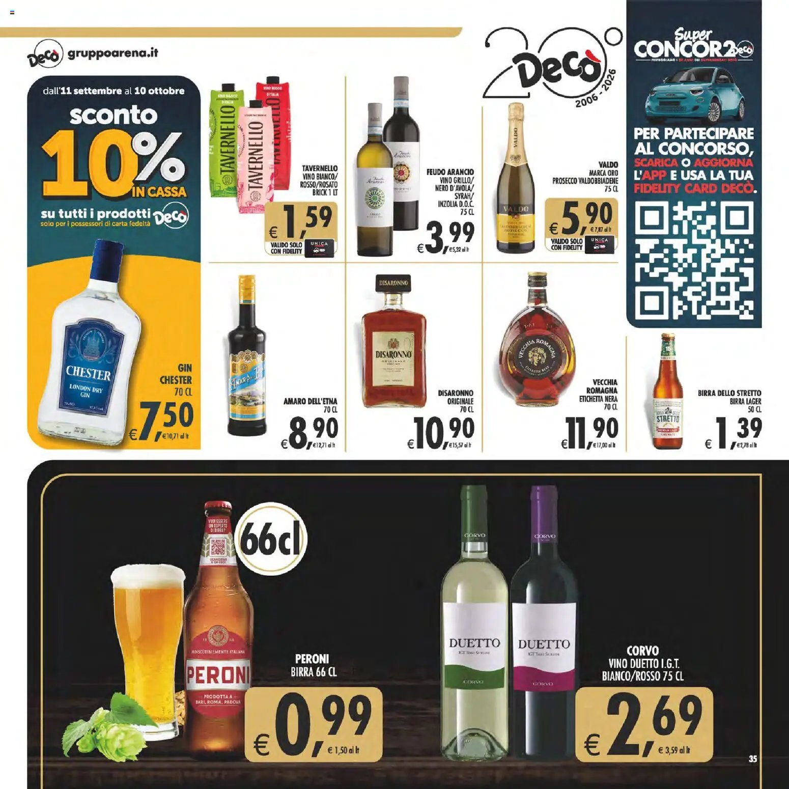 Decò volantino Gourmet Sicilia