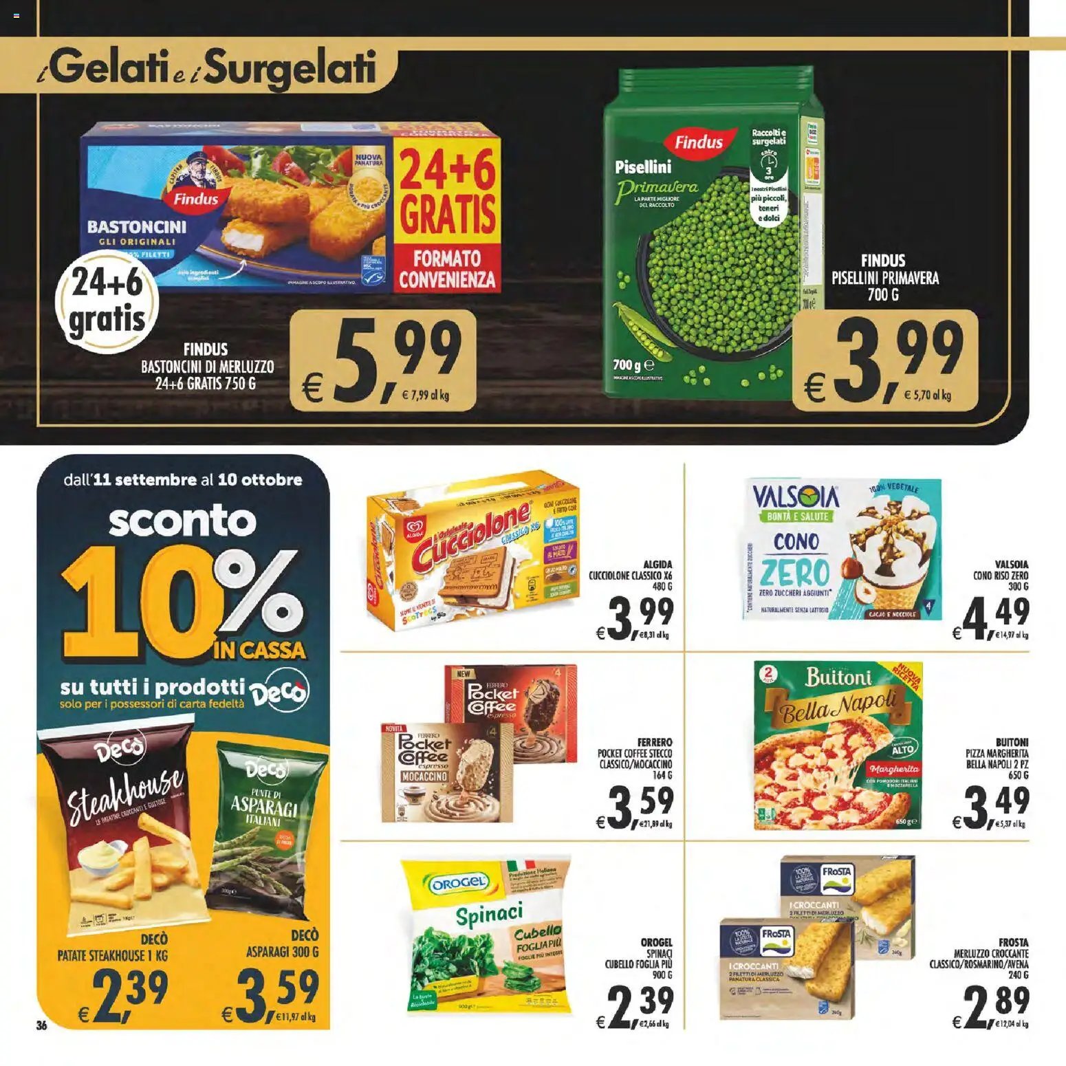 Decò volantino Gourmet Sicilia