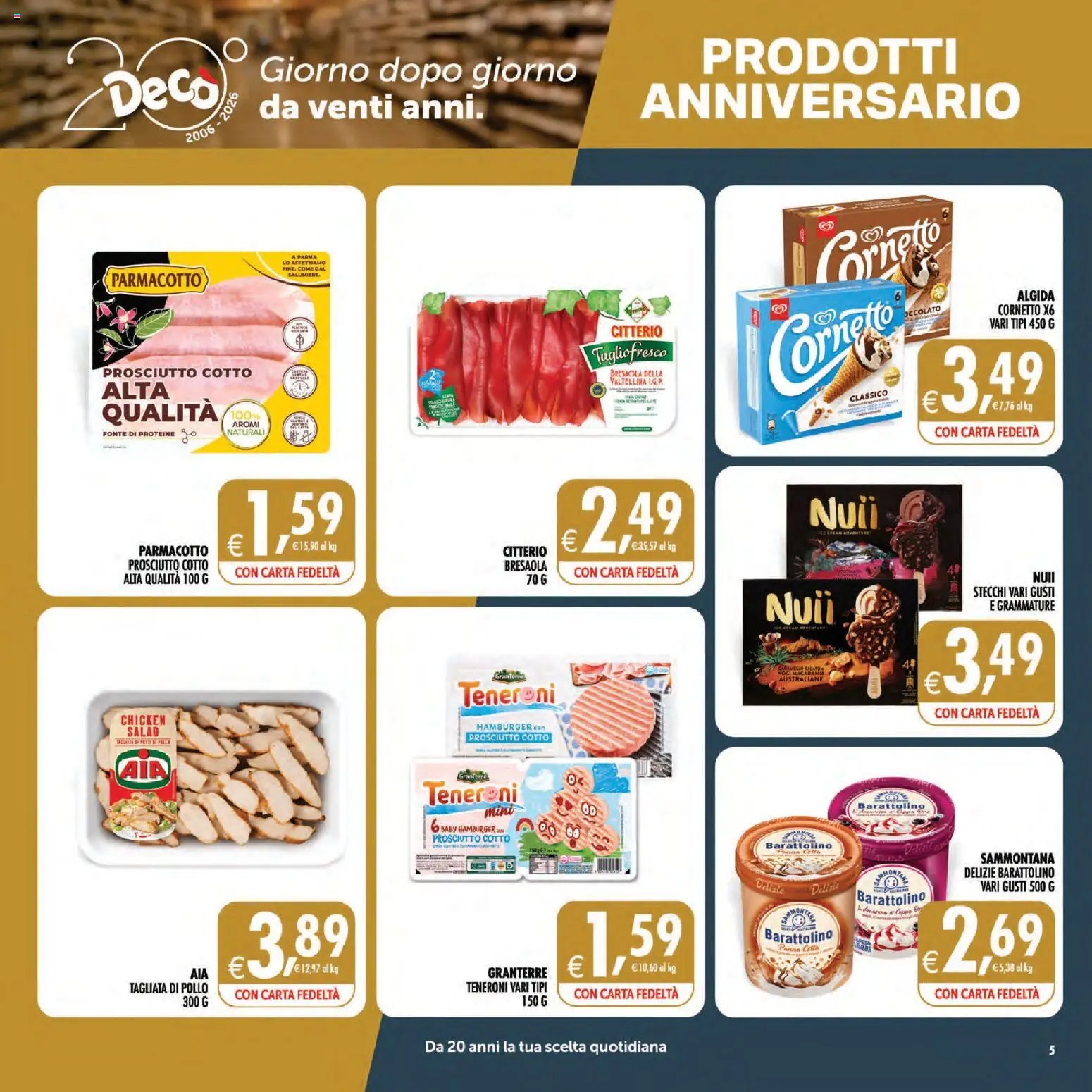 Decò volantino Gourmet Sicilia