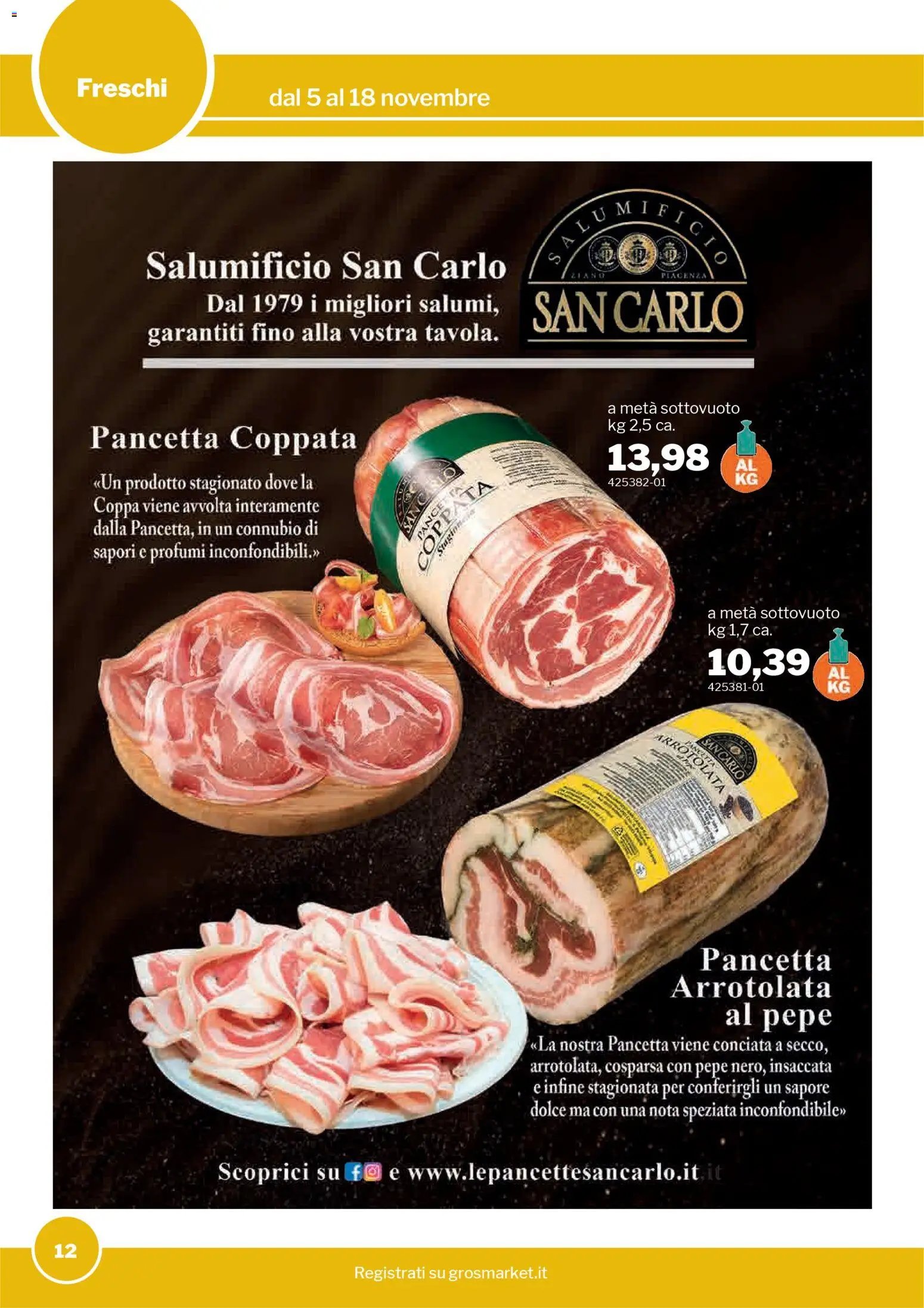 Volantino Sogegross	 (2025-11-05 - 2025-11-18)