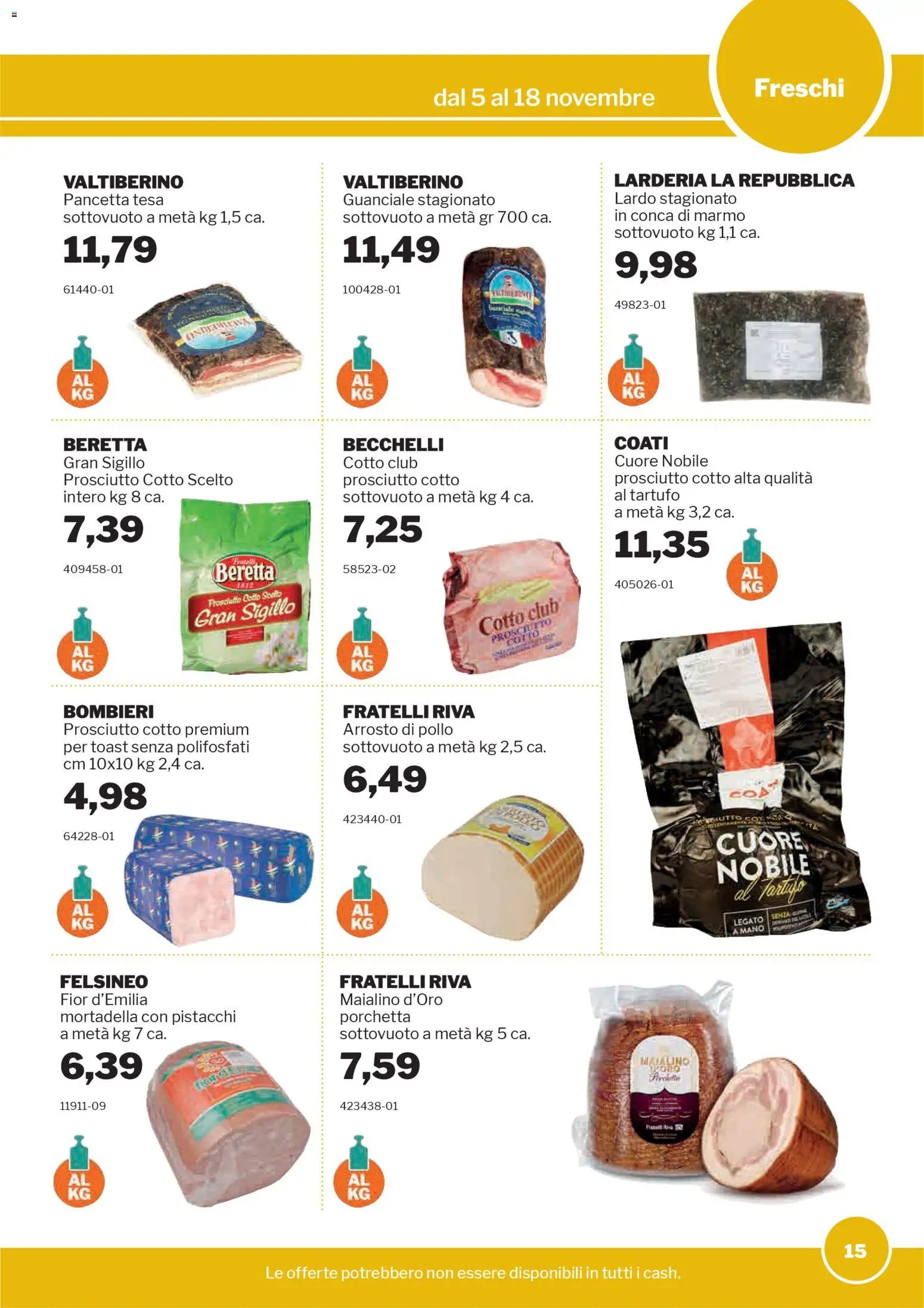 Volantino Sogegross	 (2025-11-05 - 2025-11-18)