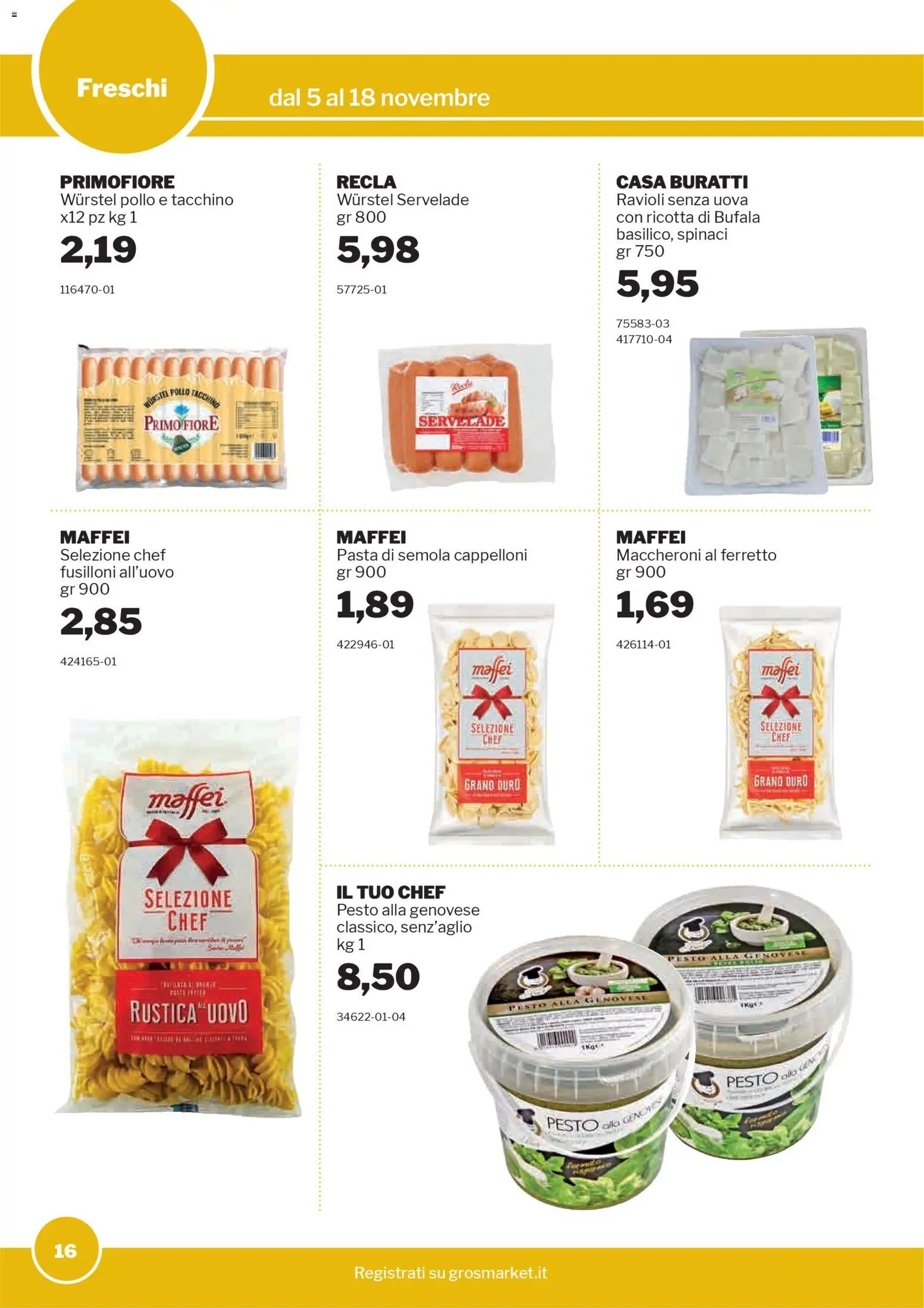 Volantino Sogegross	 (2025-11-05 - 2025-11-18)