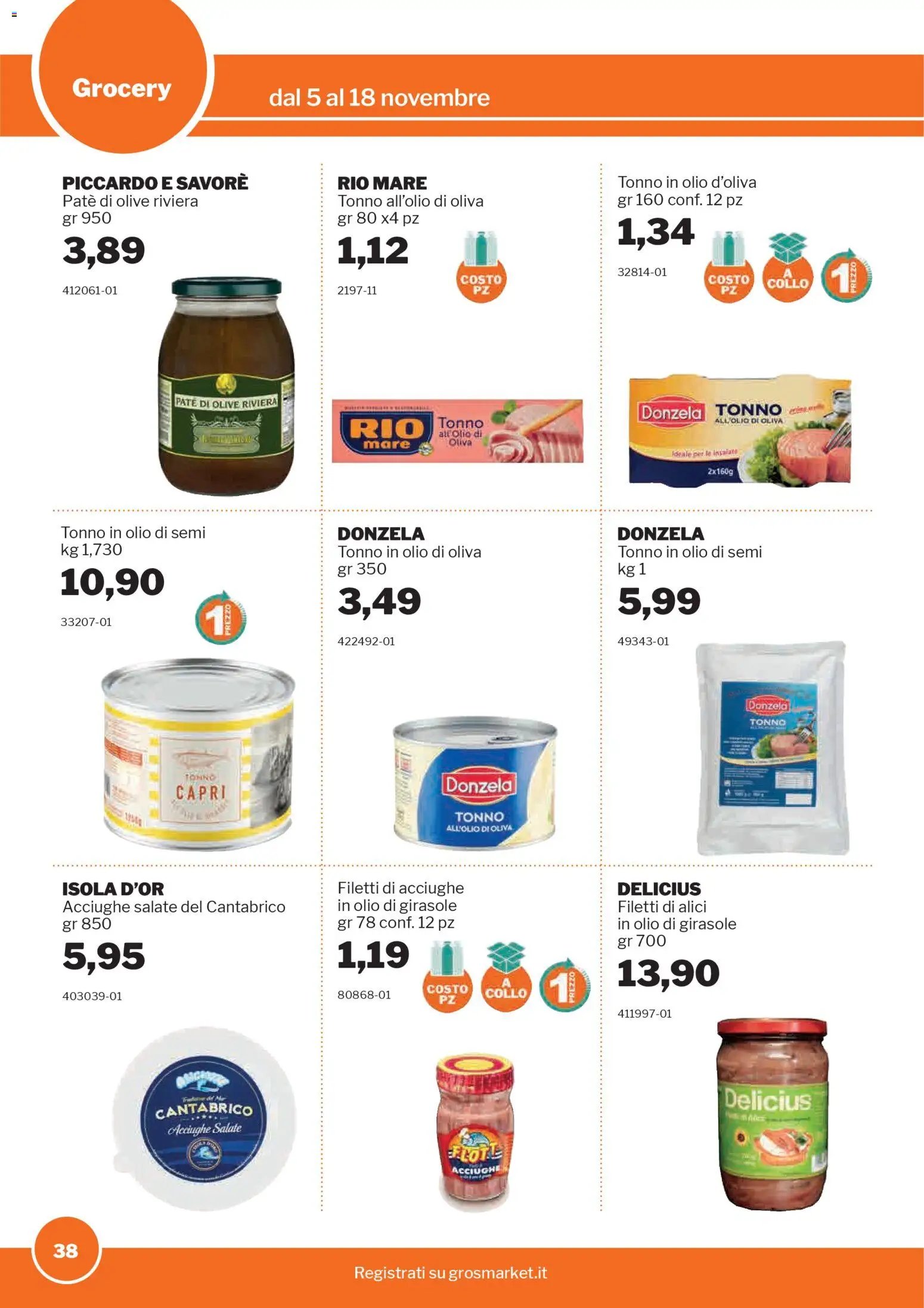 Volantino Sogegross	 (2025-11-05 - 2025-11-18)