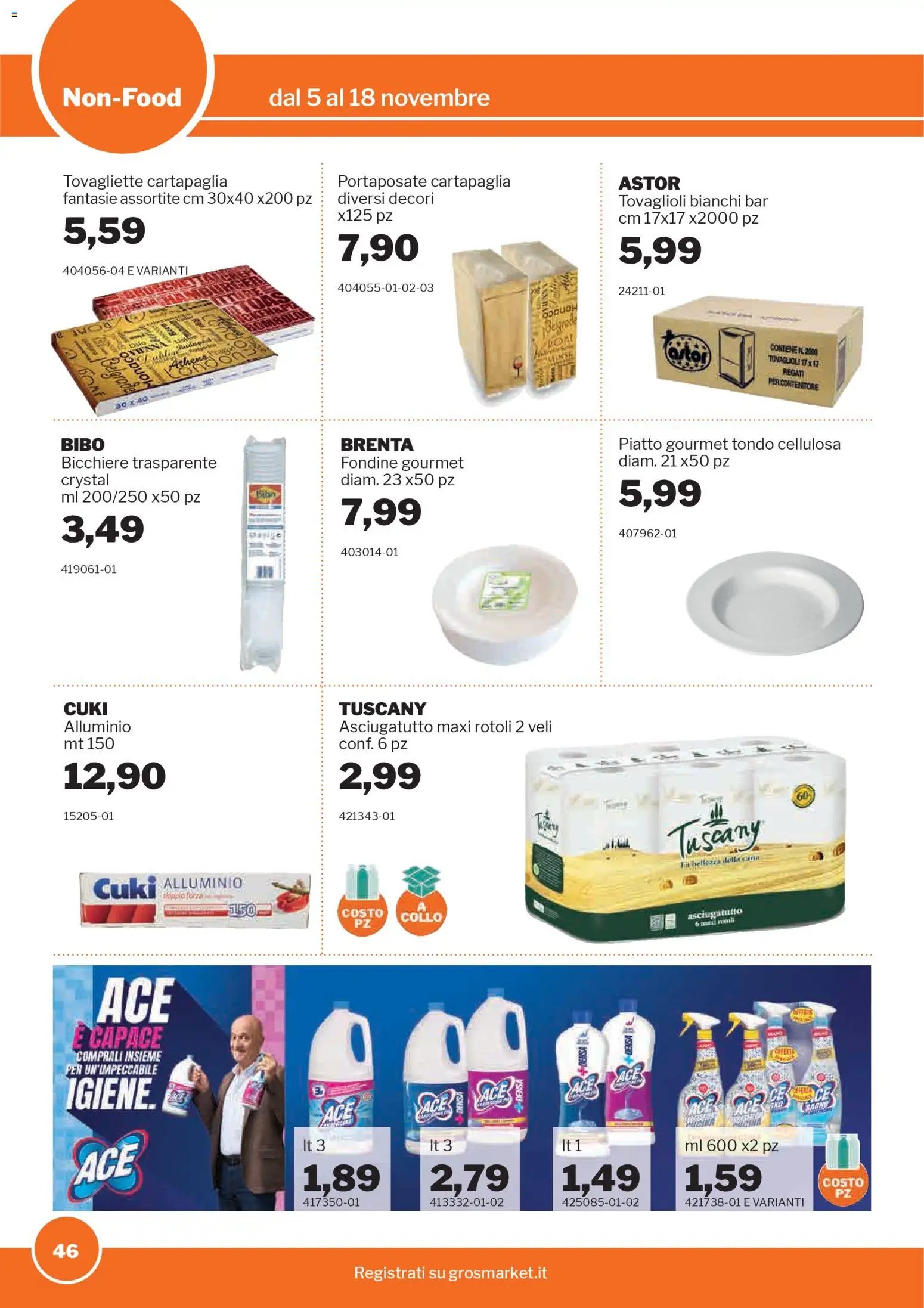 Volantino Sogegross	 (2025-11-05 - 2025-11-18)