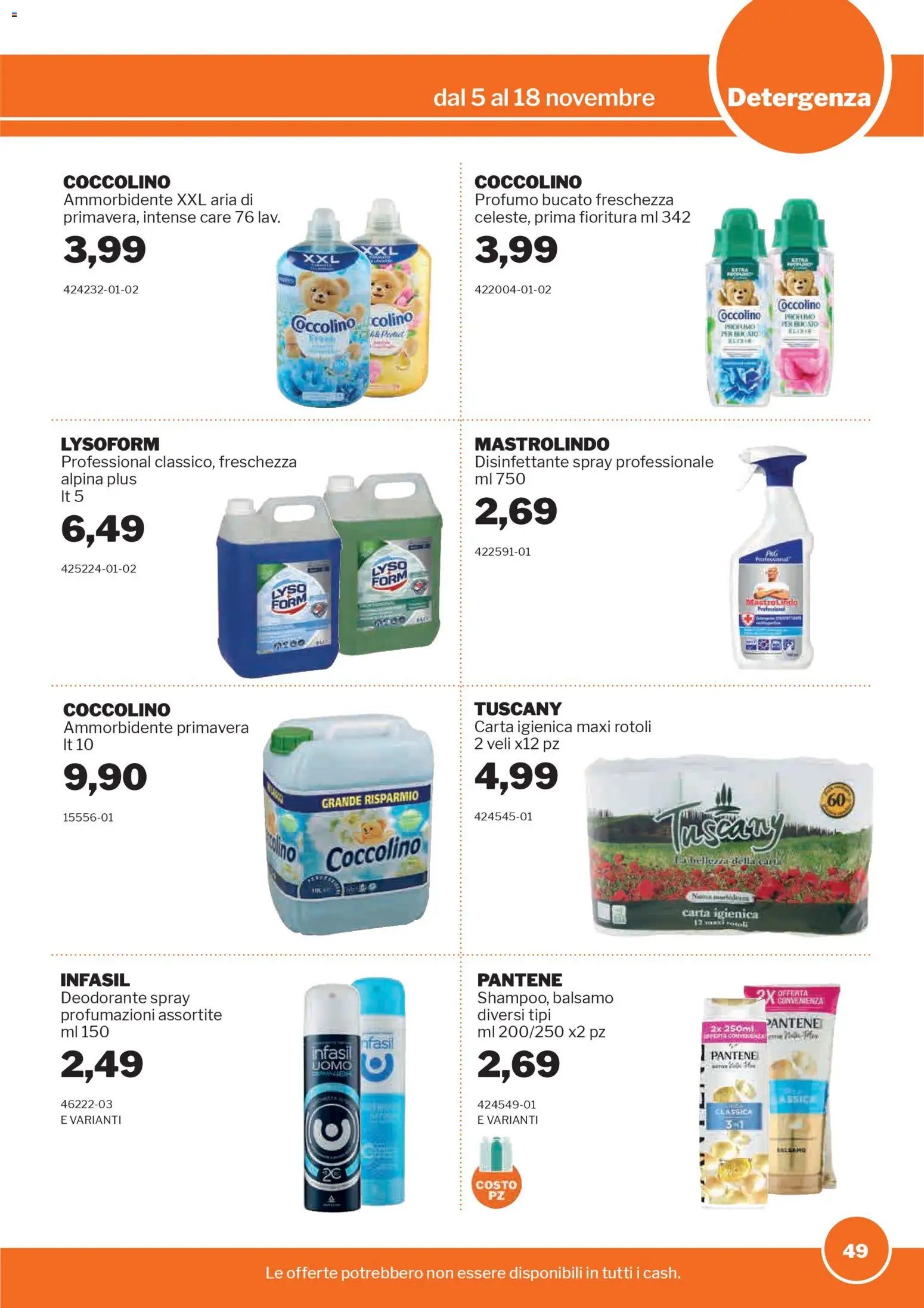 Volantino Sogegross	 (2025-11-05 - 2025-11-18)