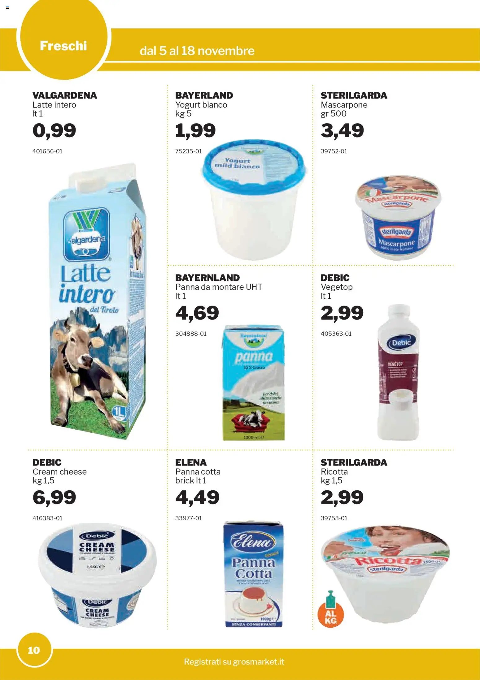 Volantino Sogegross	 (2025-11-05 - 2025-11-18)