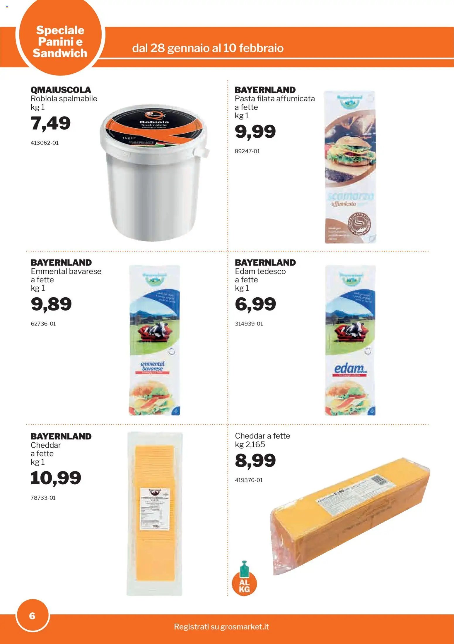 Sogegross Panini e Sandwich catalogo (2026-01-28 - 2026-02-10)