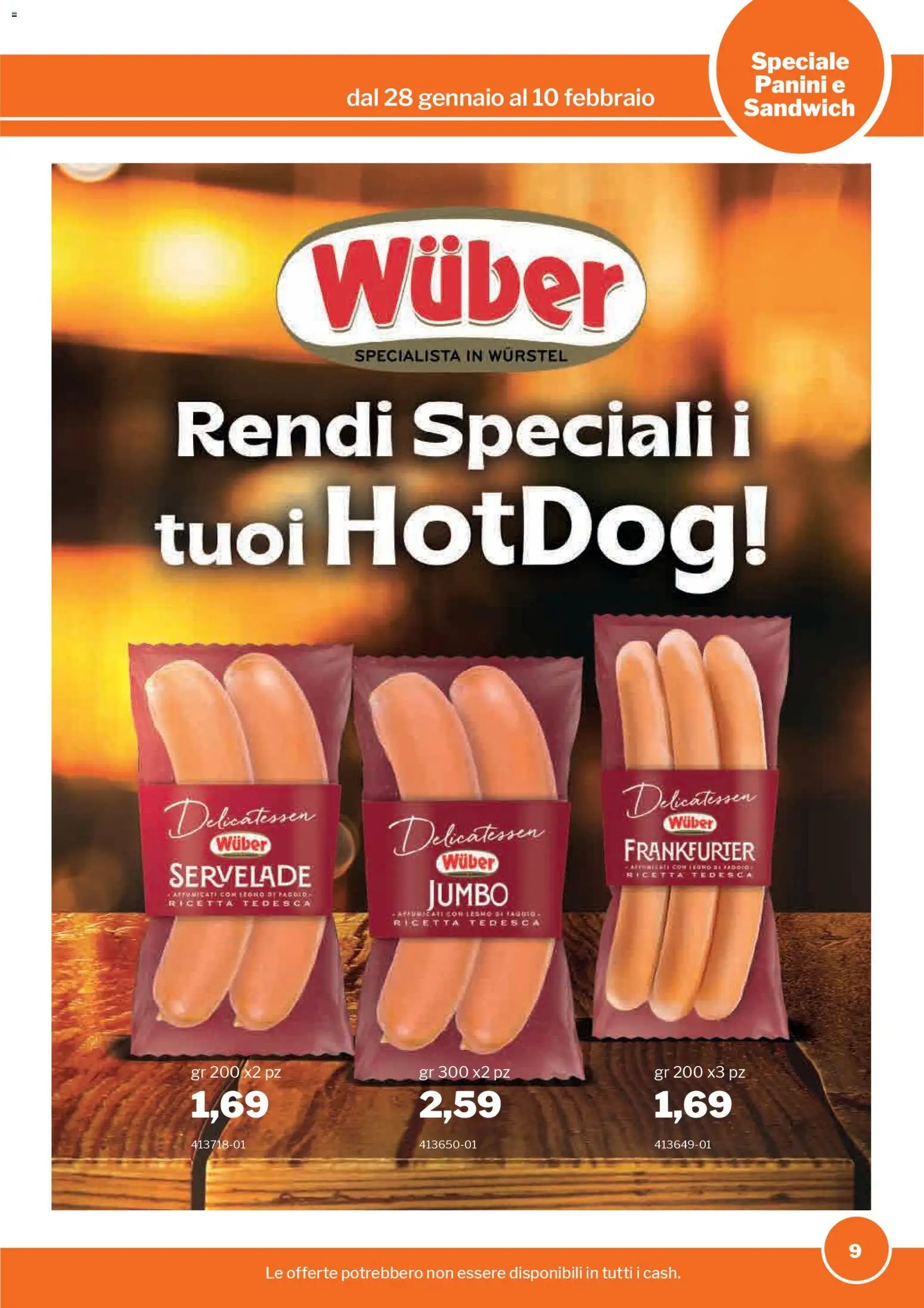 Sogegross Panini e Sandwich catalogo (2026-01-28 - 2026-02-10)