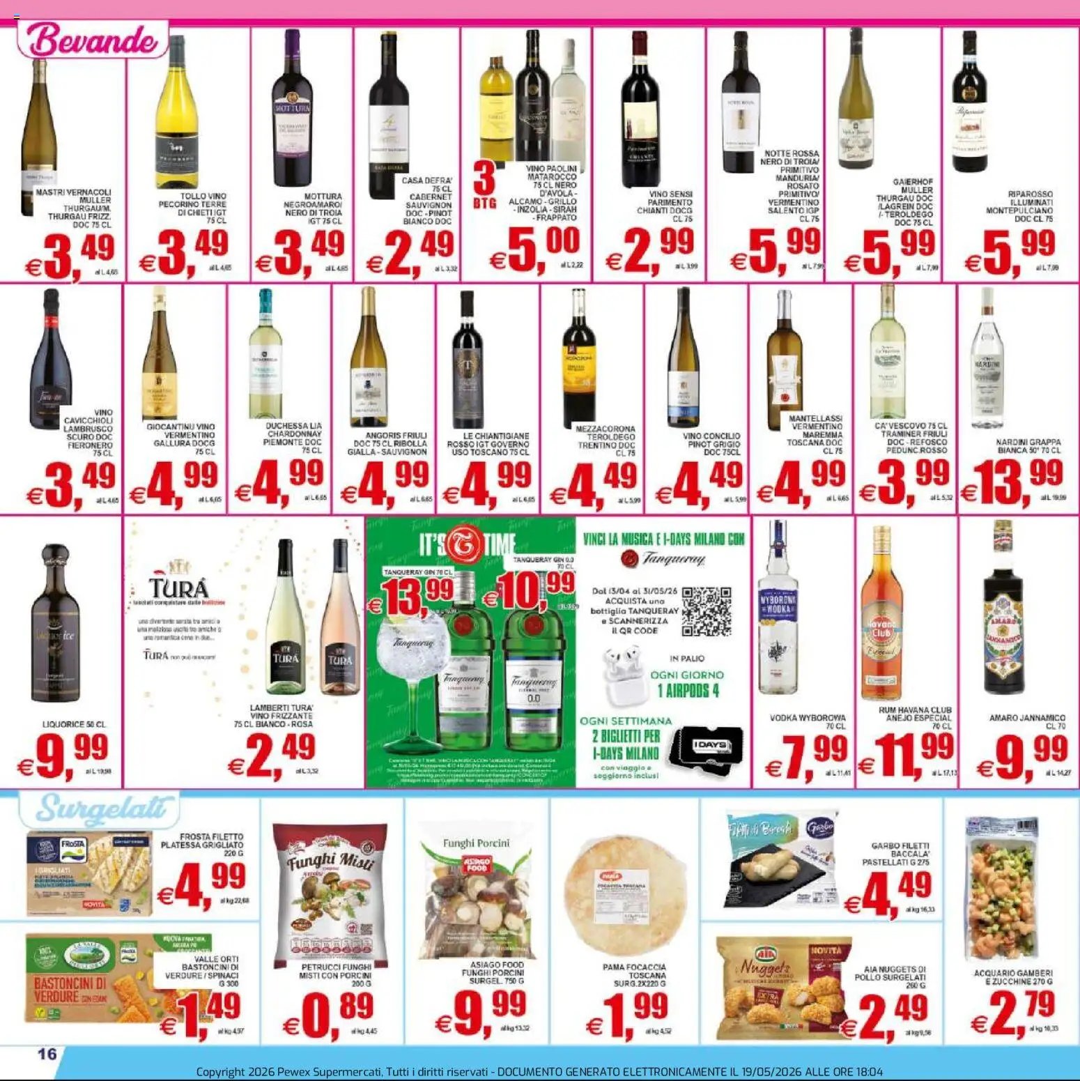 Pewex volantino via Rubicone, 36 (2026-05-20 - 2026-05-28)
