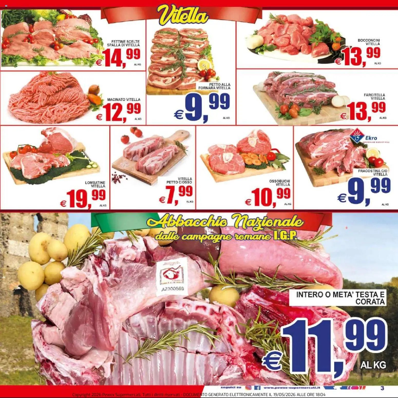 Pewex volantino via Rubicone, 36 (2026-05-20 - 2026-05-28)