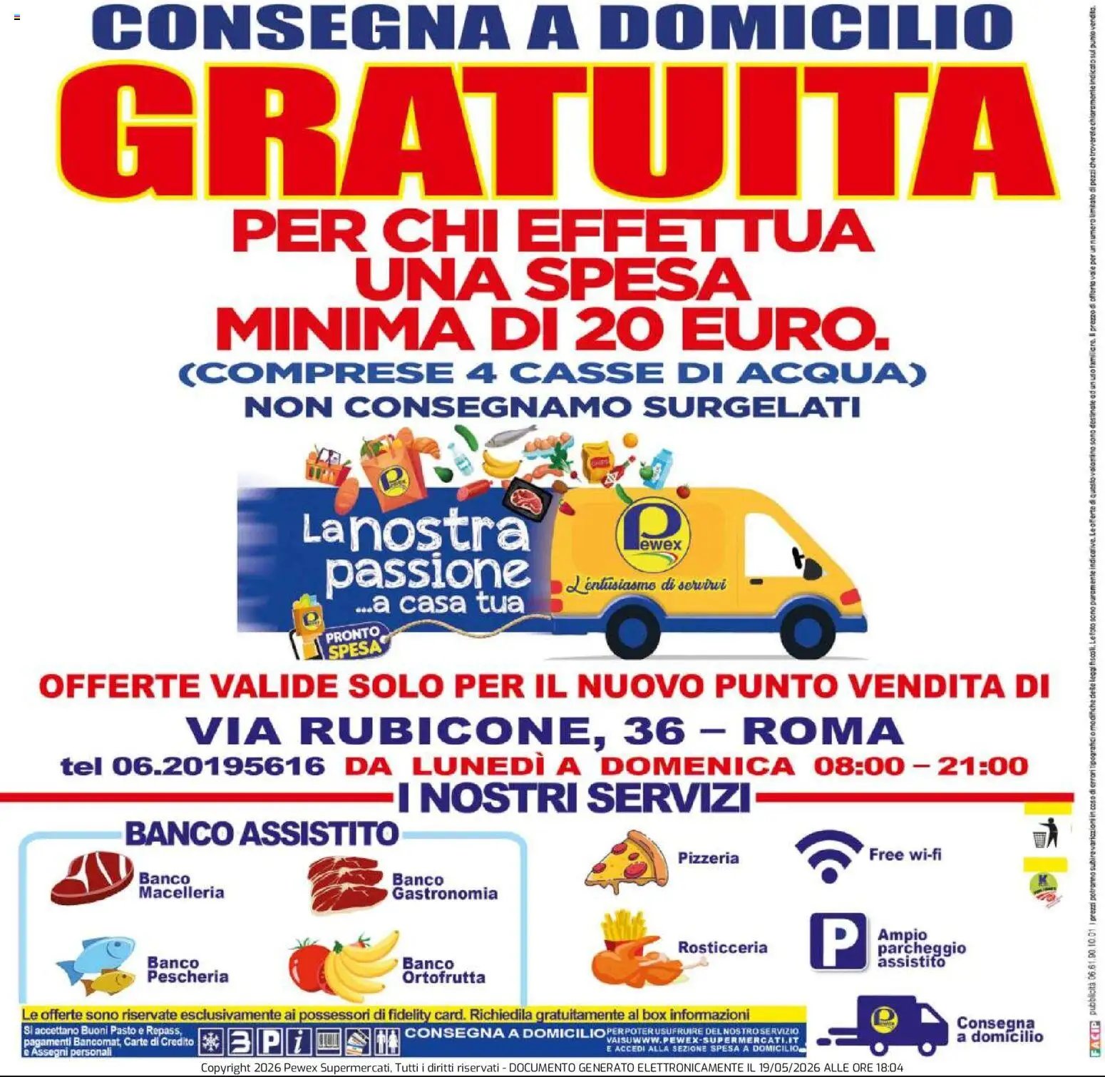 Pewex volantino via Rubicone, 36 (2026-05-20 - 2026-05-28)