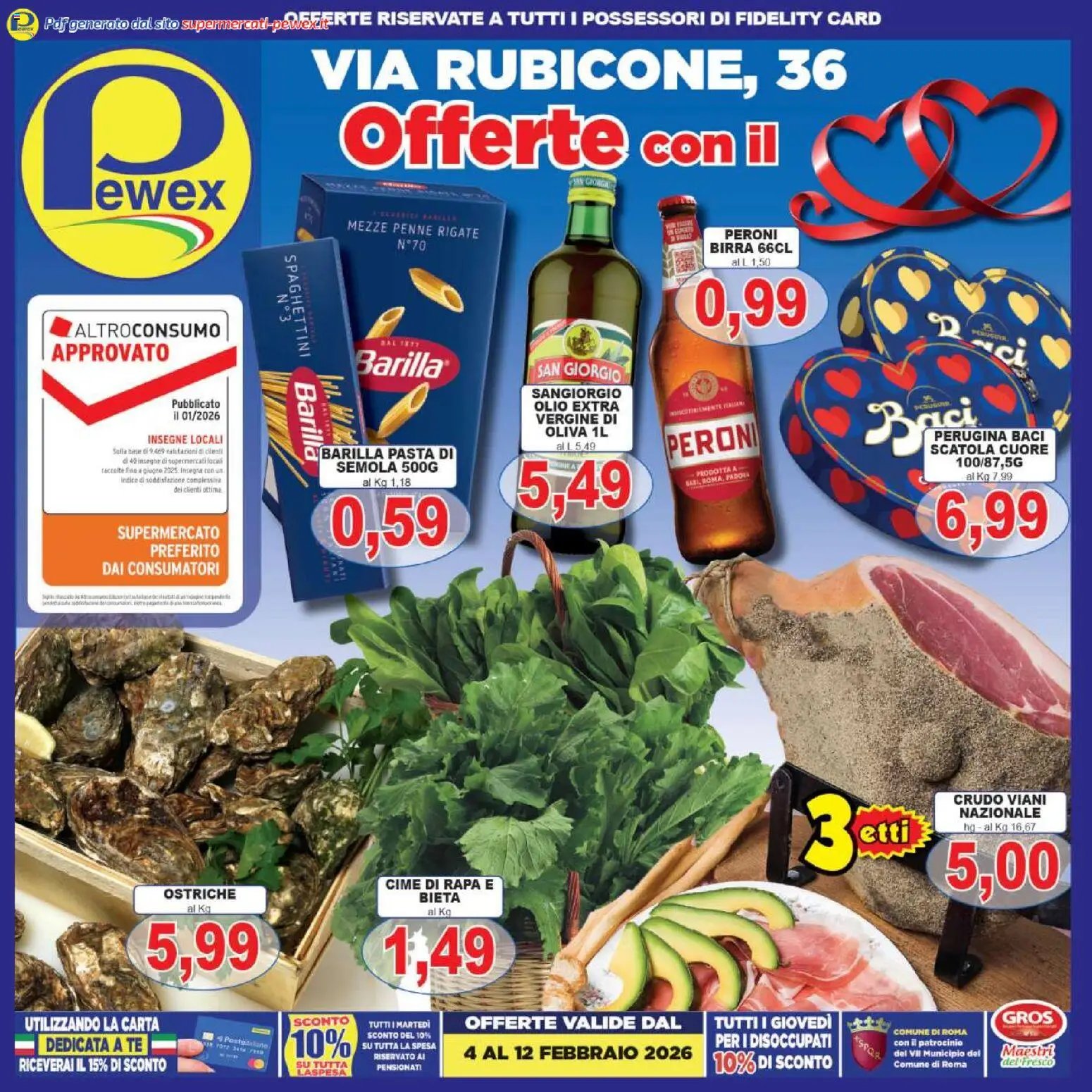 Pewex via Rubicone, 36 catalogo (2026-02-04 - 2026-02-12)