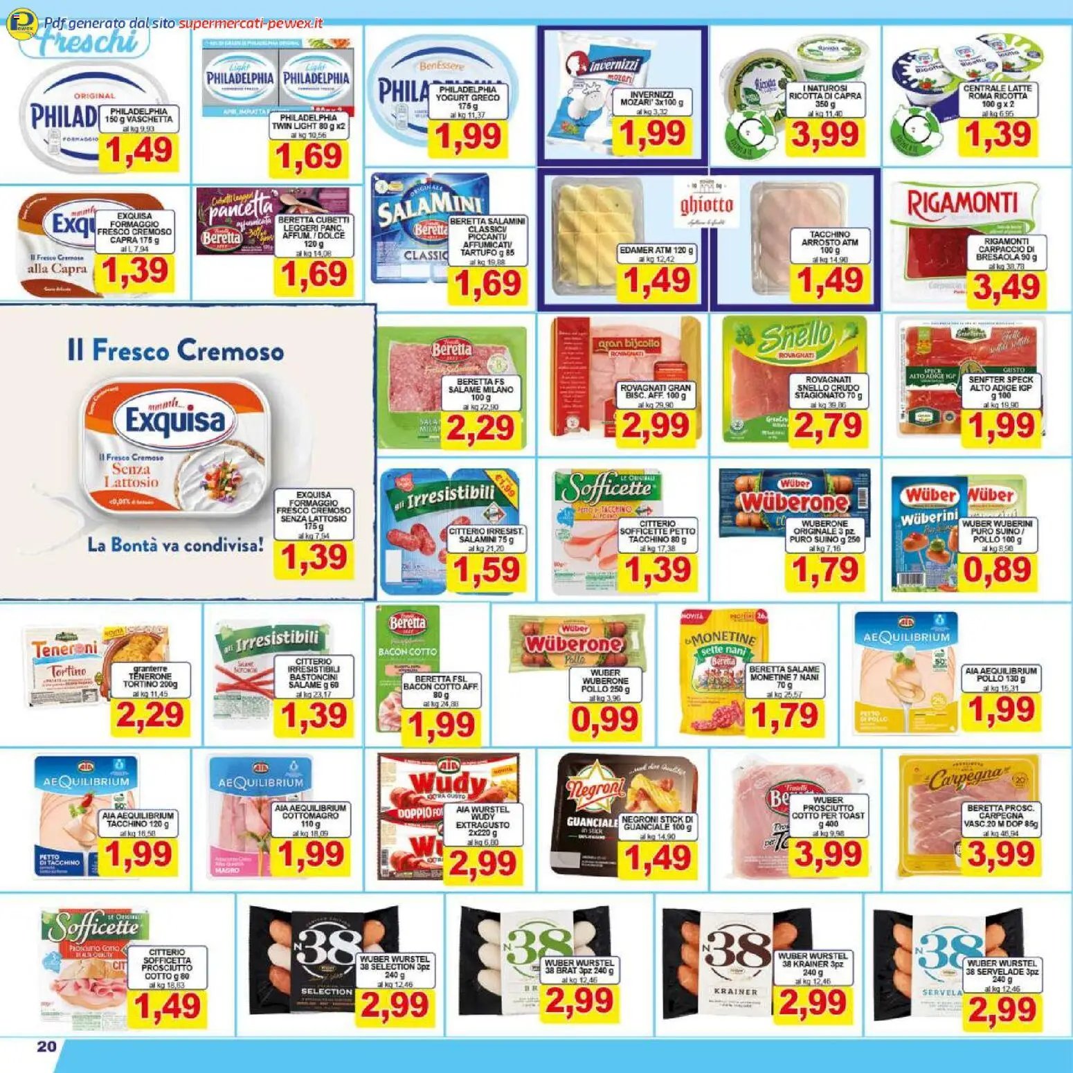 Pewex via Rubicone, 36 catalogo (2026-02-04 - 2026-02-12)