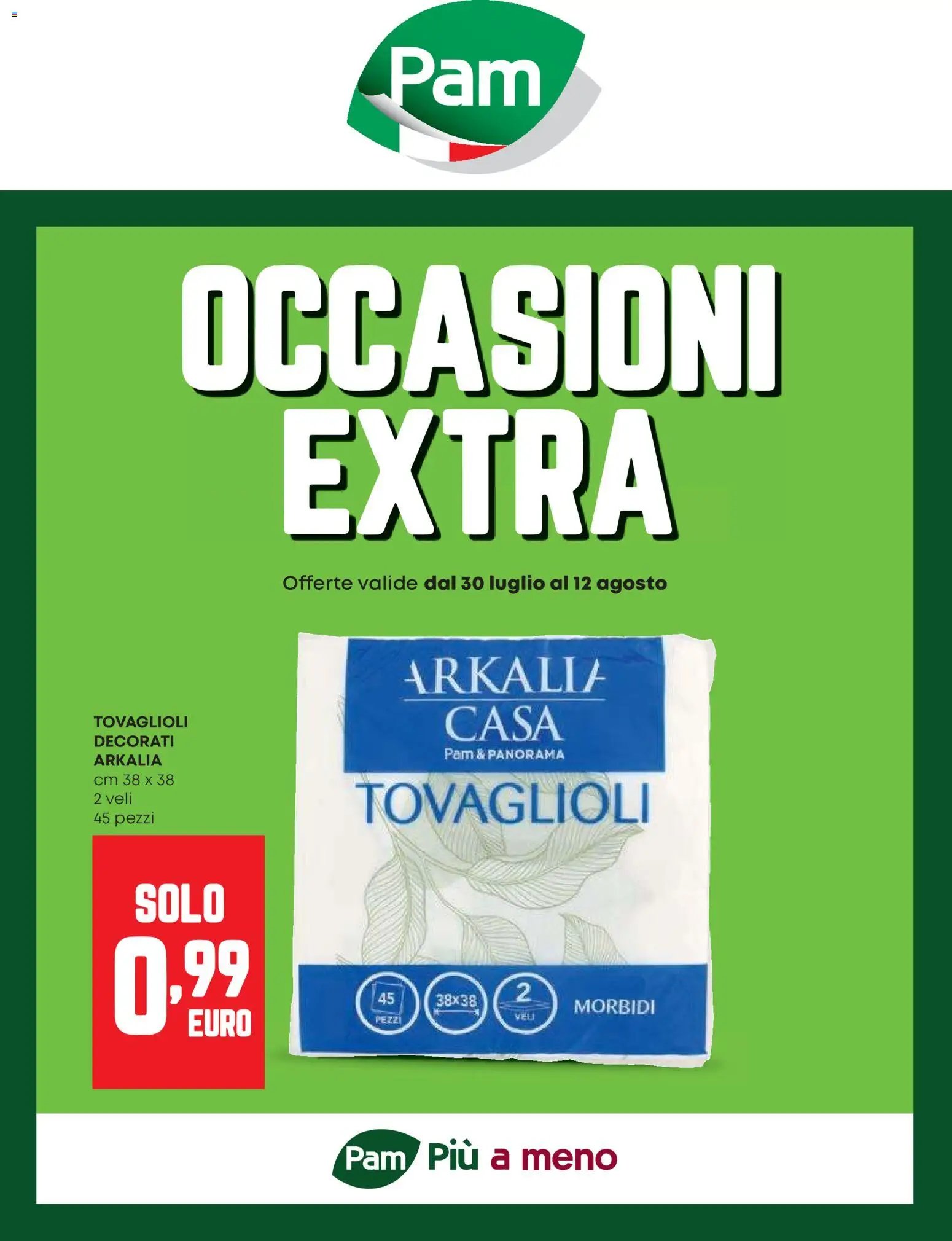 PAM volantino Occasioni Extra
