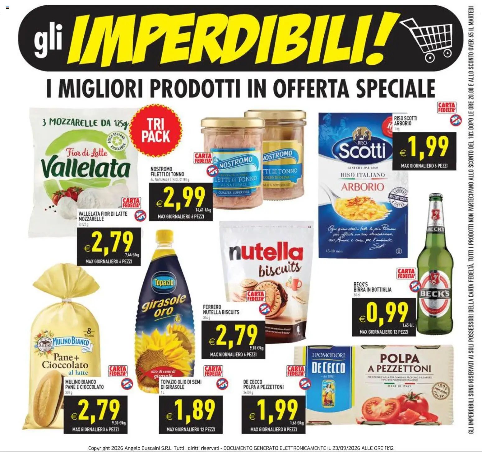 PIM Supermercati volantino