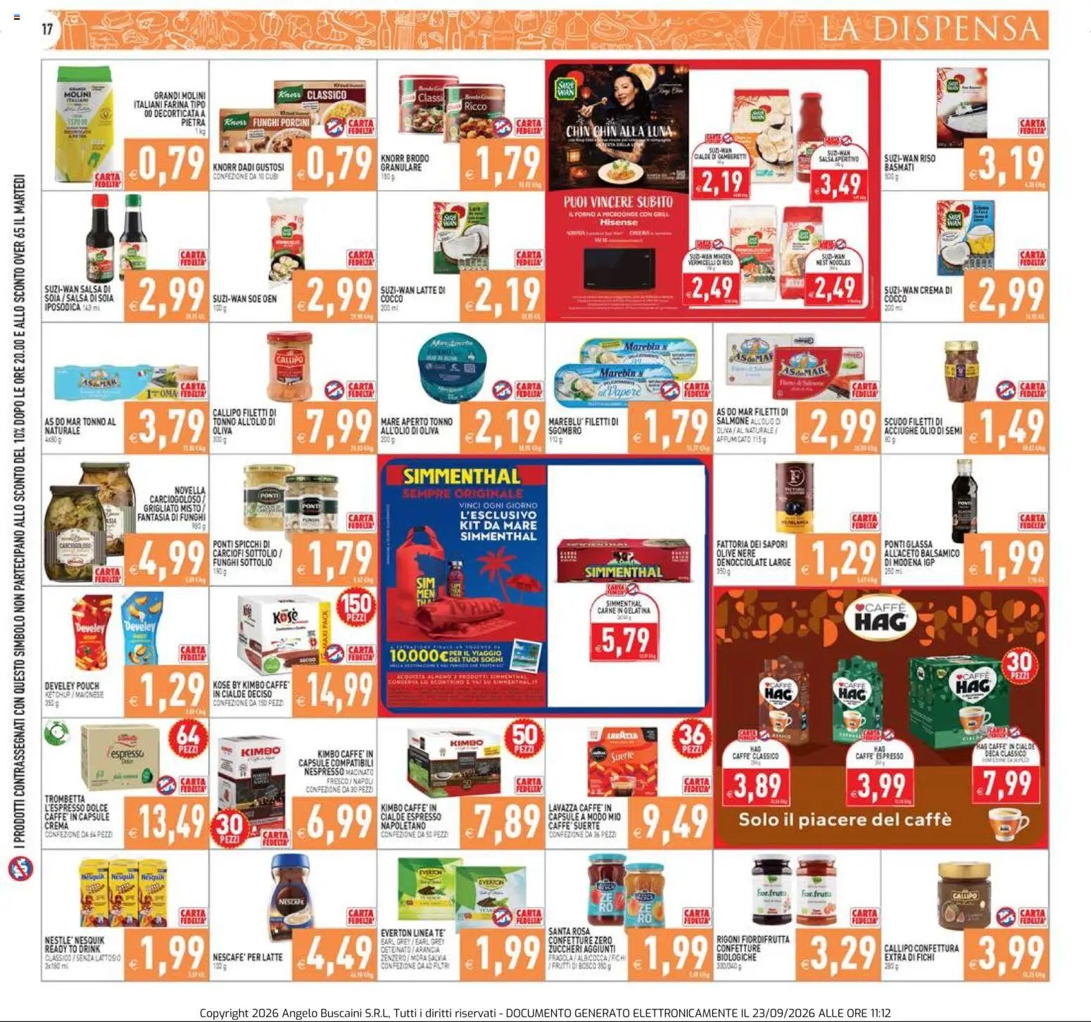 PIM Supermercati volantino