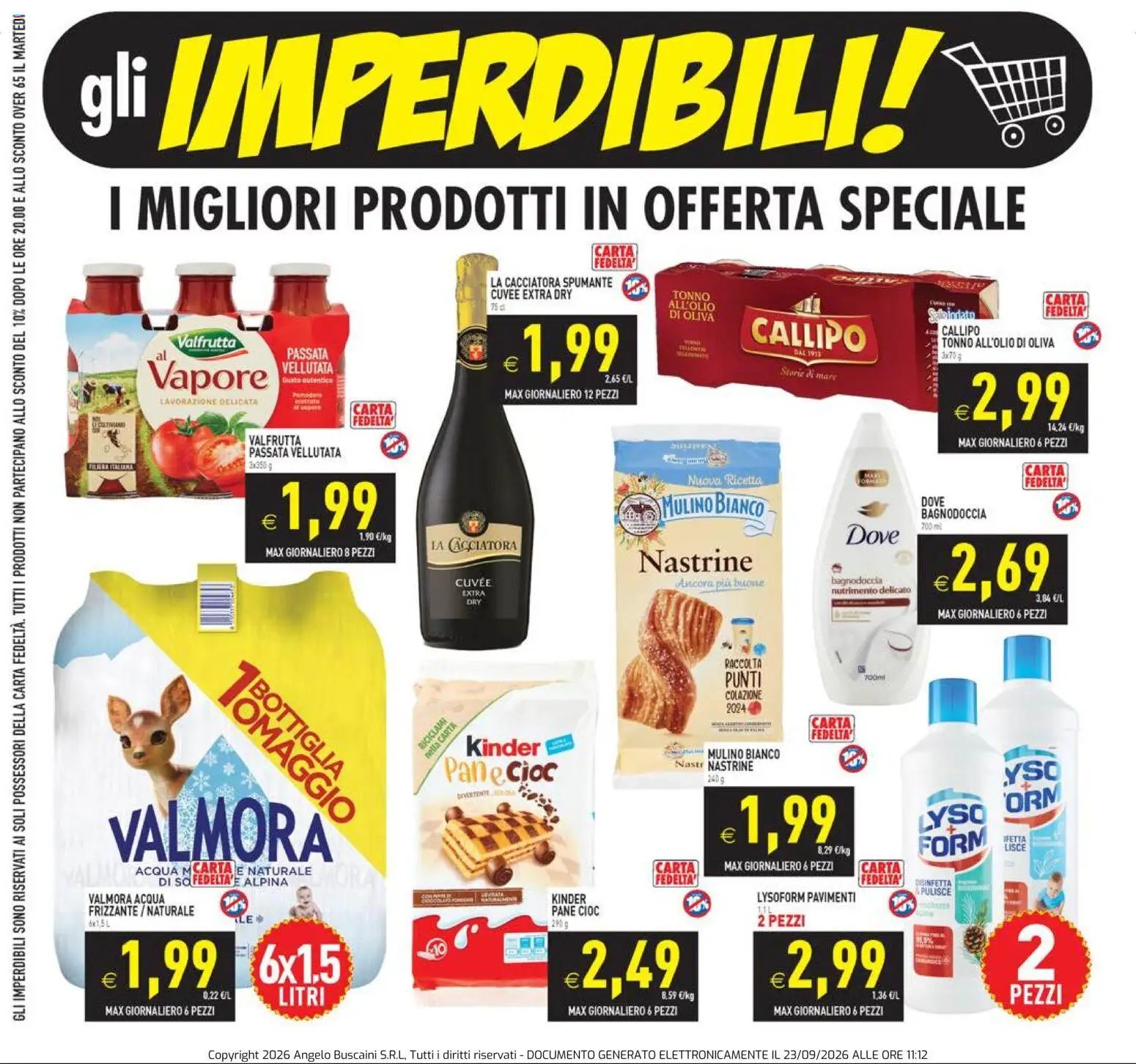 PIM Supermercati volantino