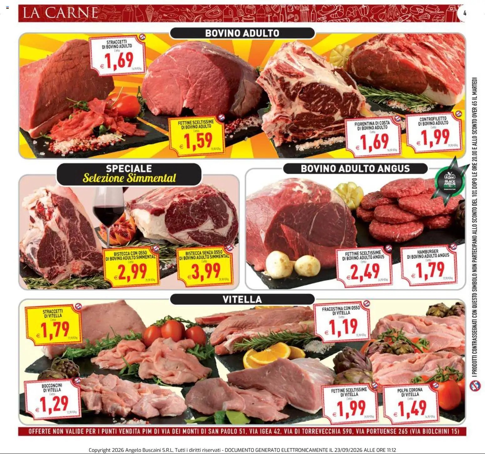 PIM Supermercati volantino