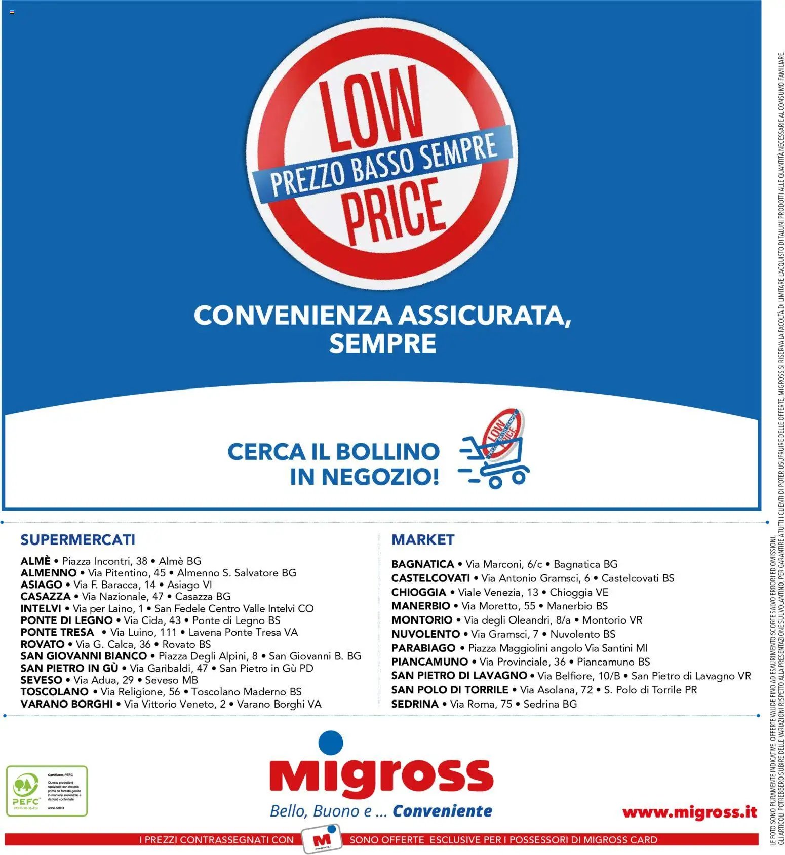 Migross volantino