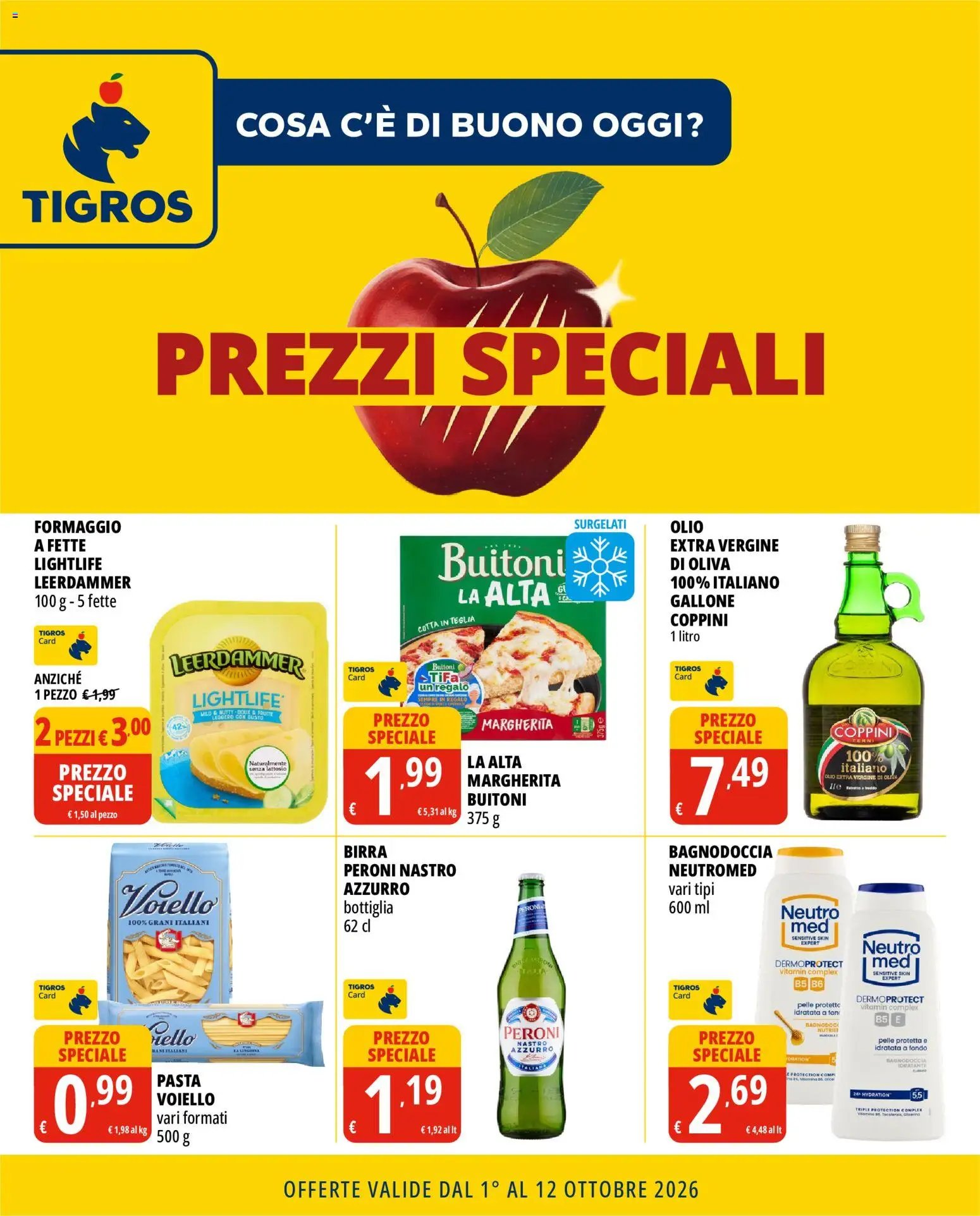 Tigros volantino Prezzi Speciali