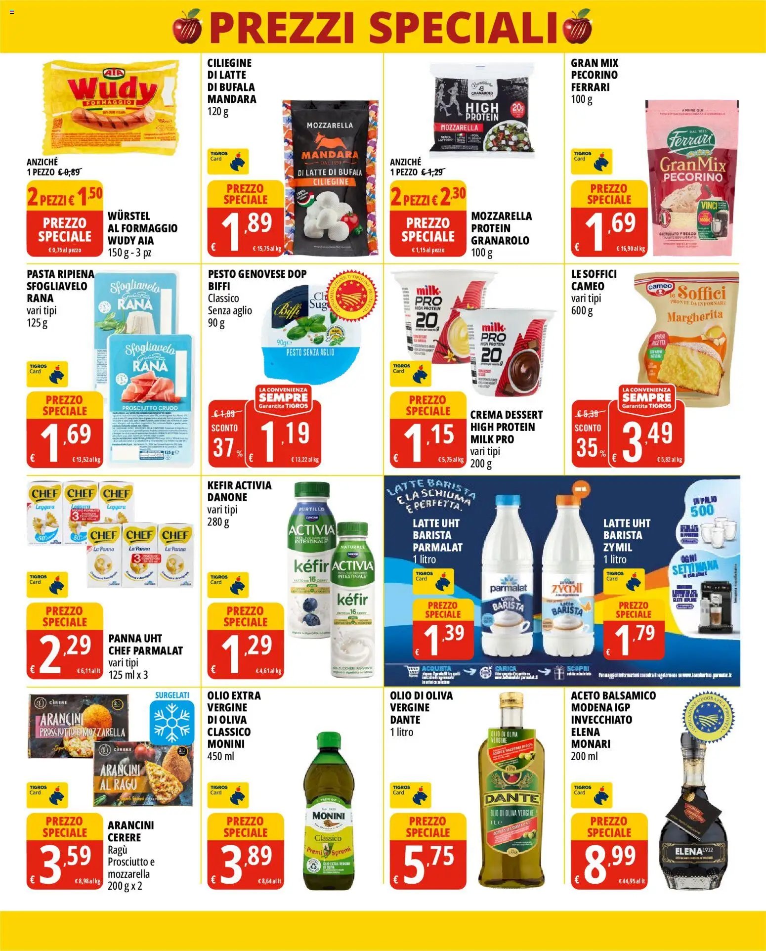 Tigros volantino Prezzi Speciali