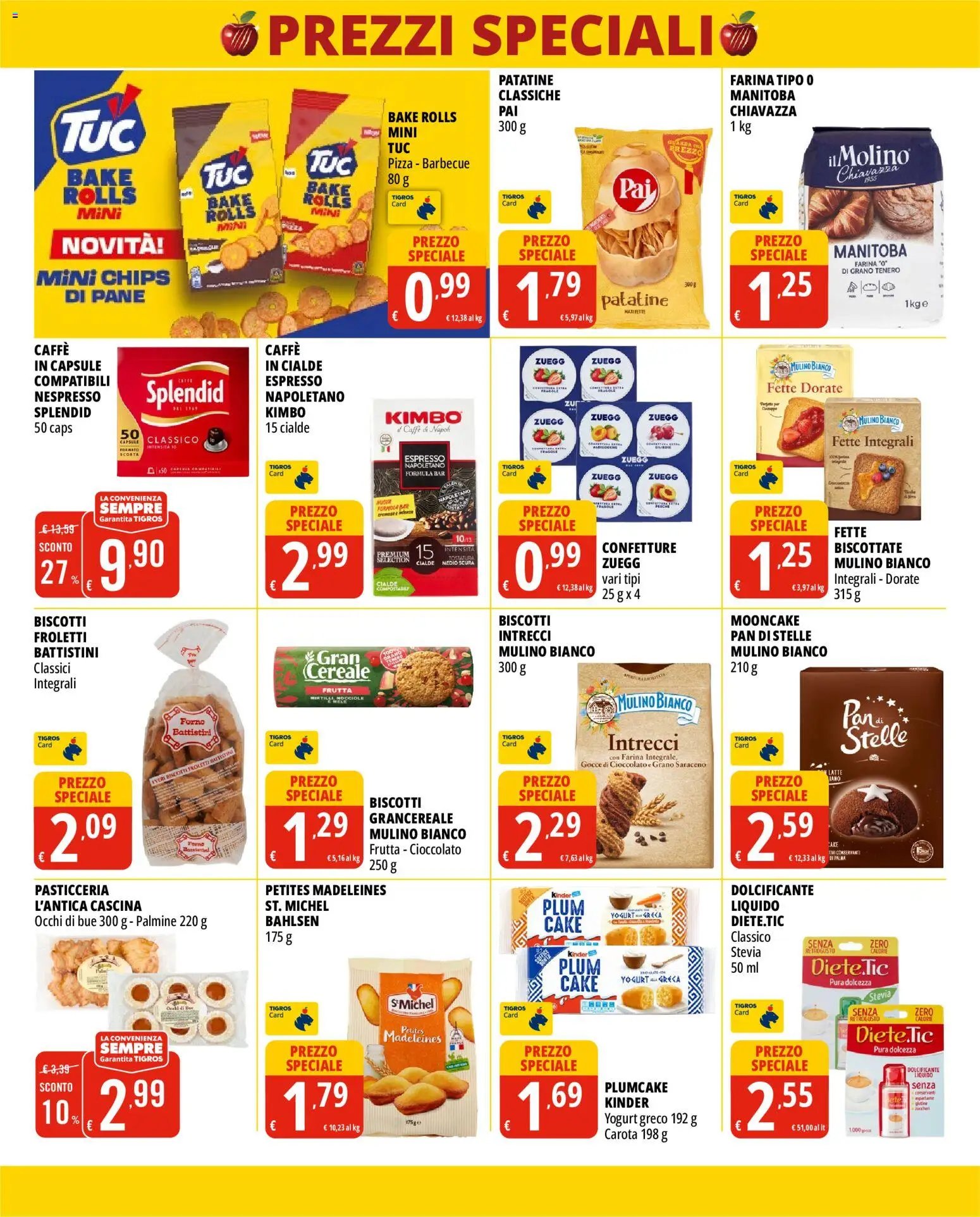 Tigros volantino Prezzi Speciali
