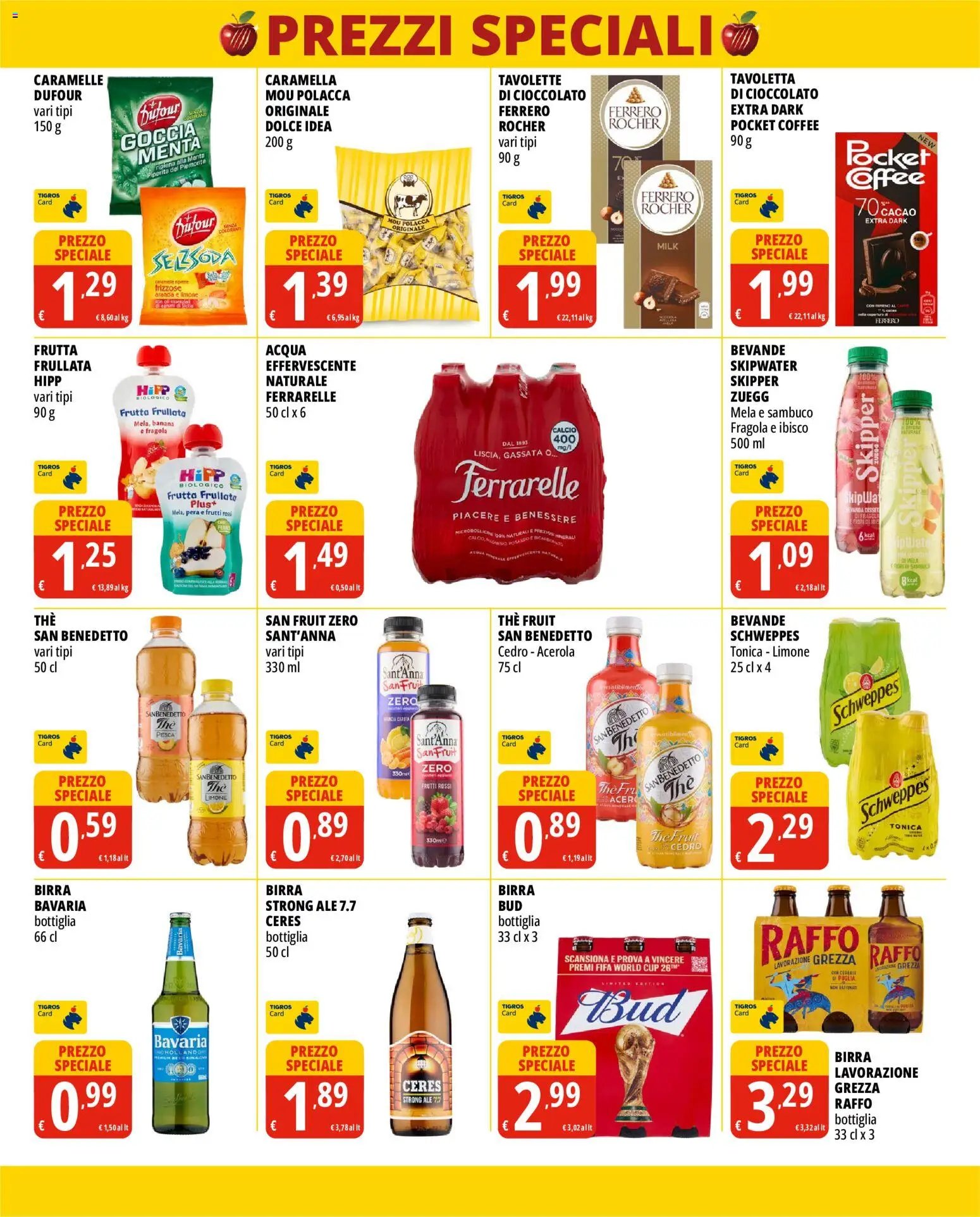 Tigros volantino Prezzi Speciali
