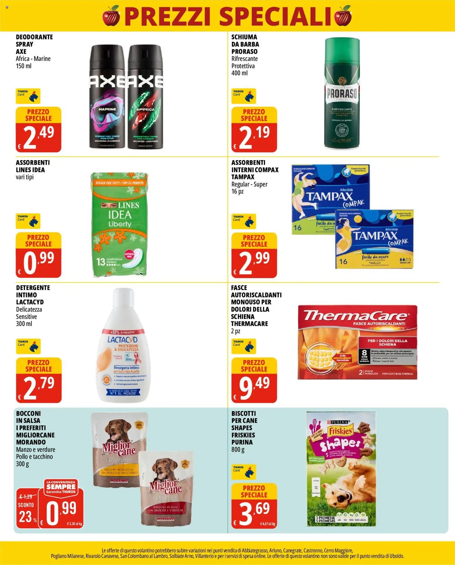 Tigros volantino Prezzi Speciali
