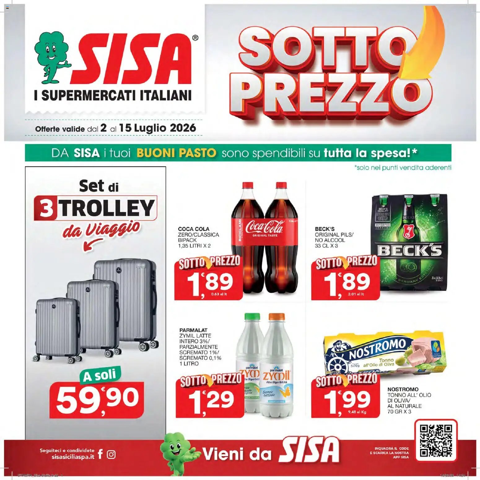SISA volantino