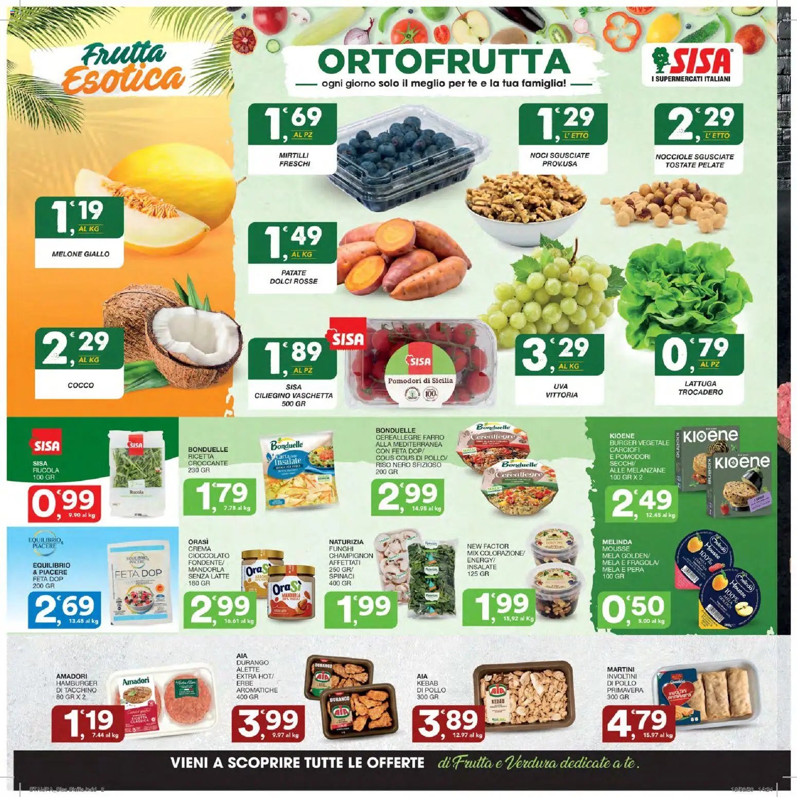 SISA volantino