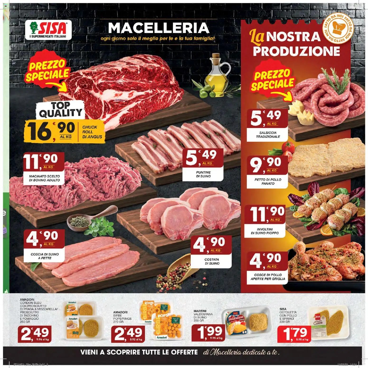 SISA volantino