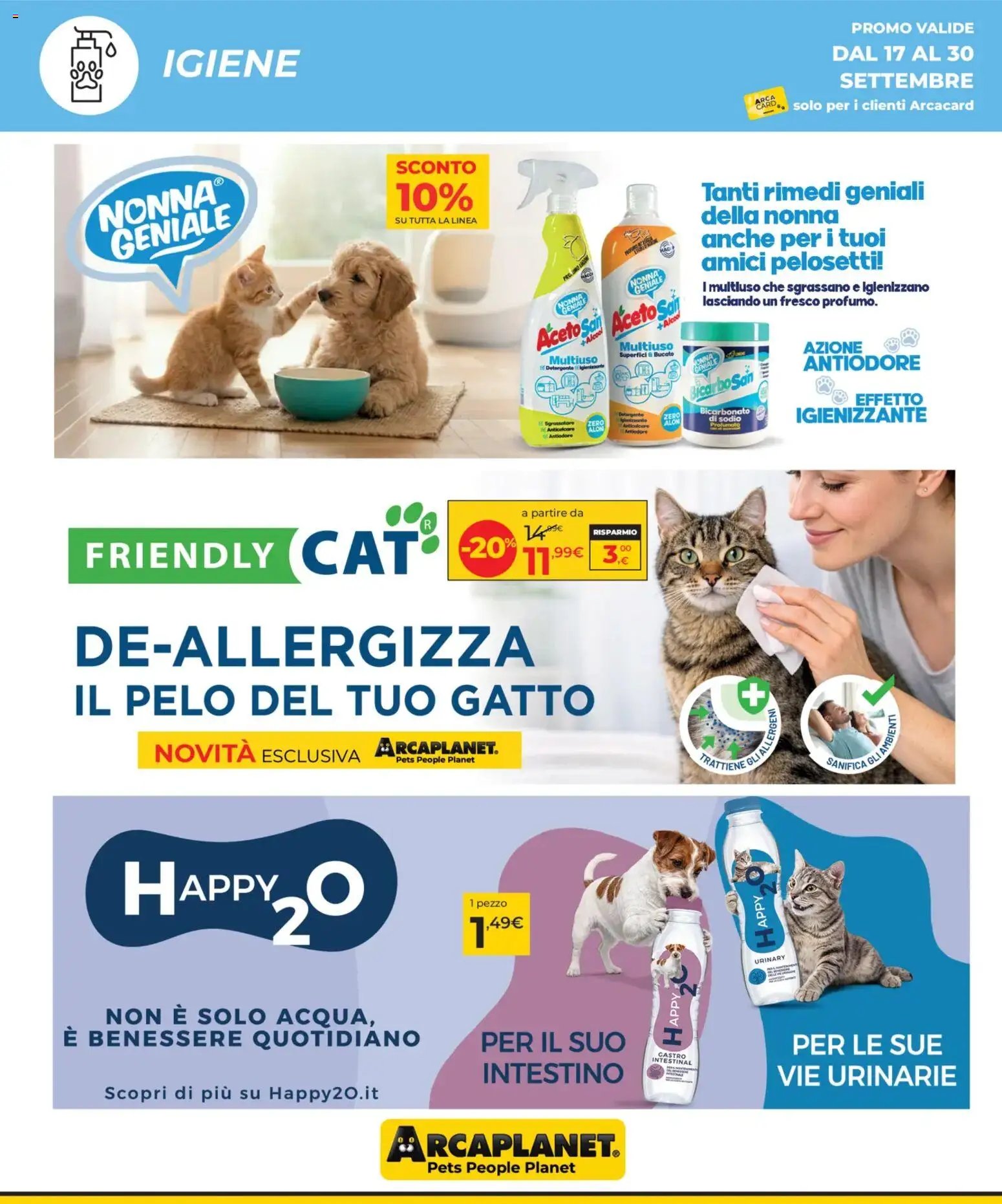 Arcaplanet volantino