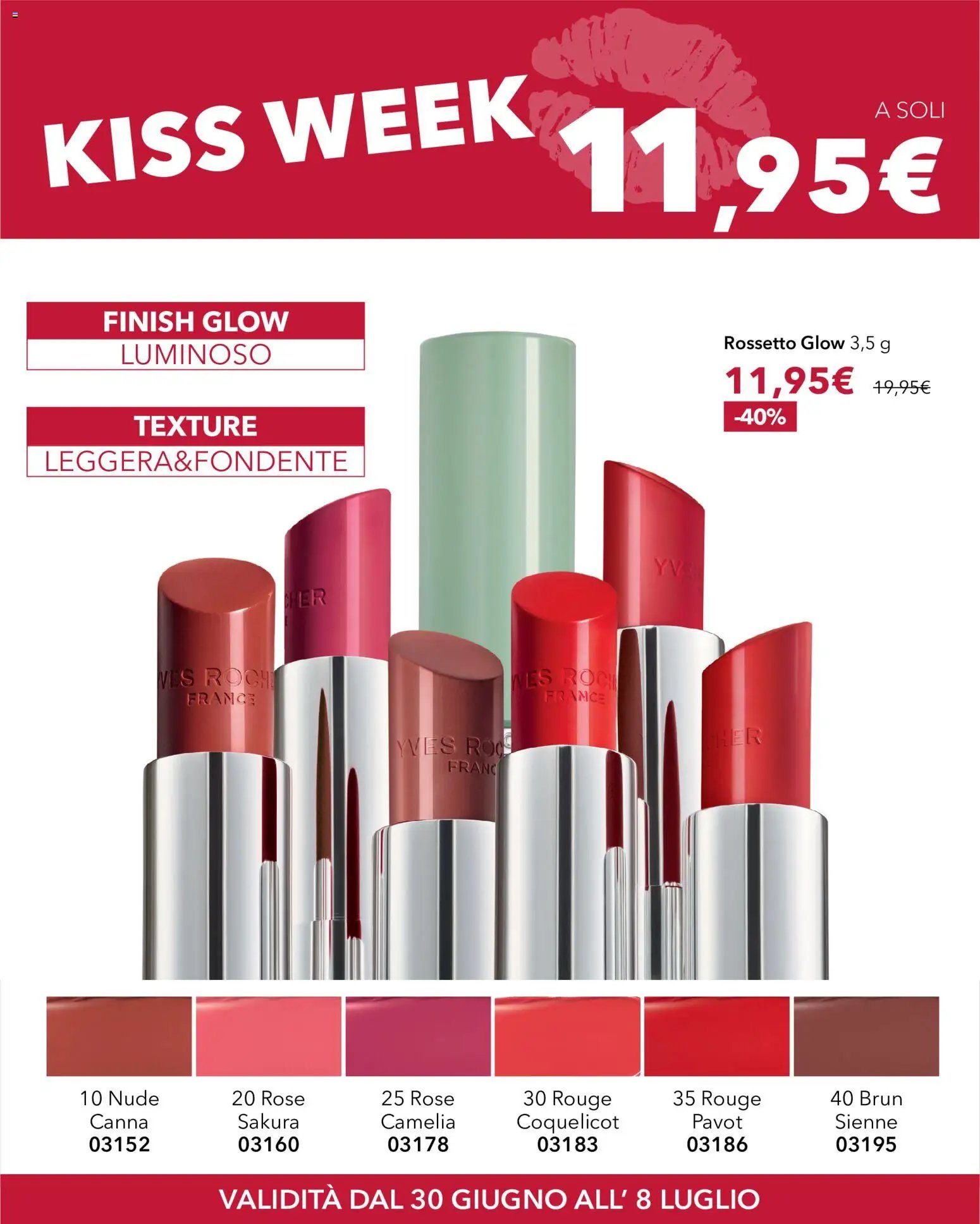 Yves Rocher catalogo Kiss Week