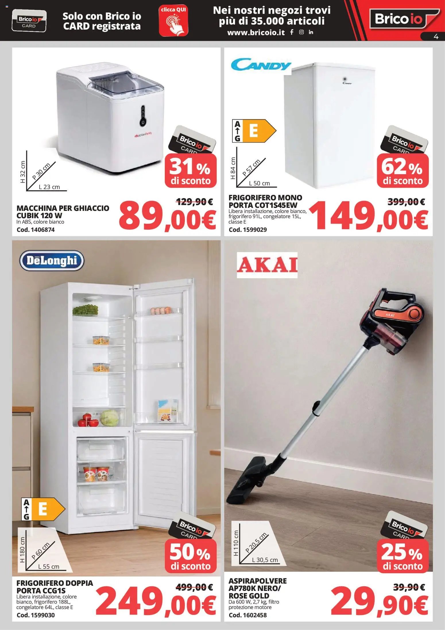 Brico io volantino Elettrodomestici