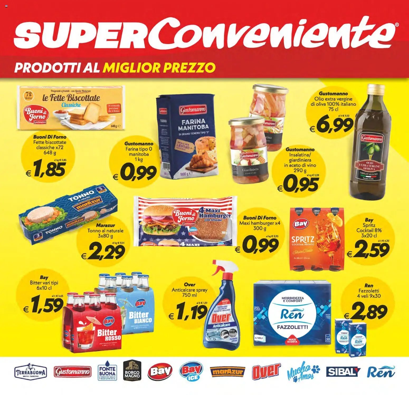 SuperConveniente volantino Messina, Siracusa, Palermo