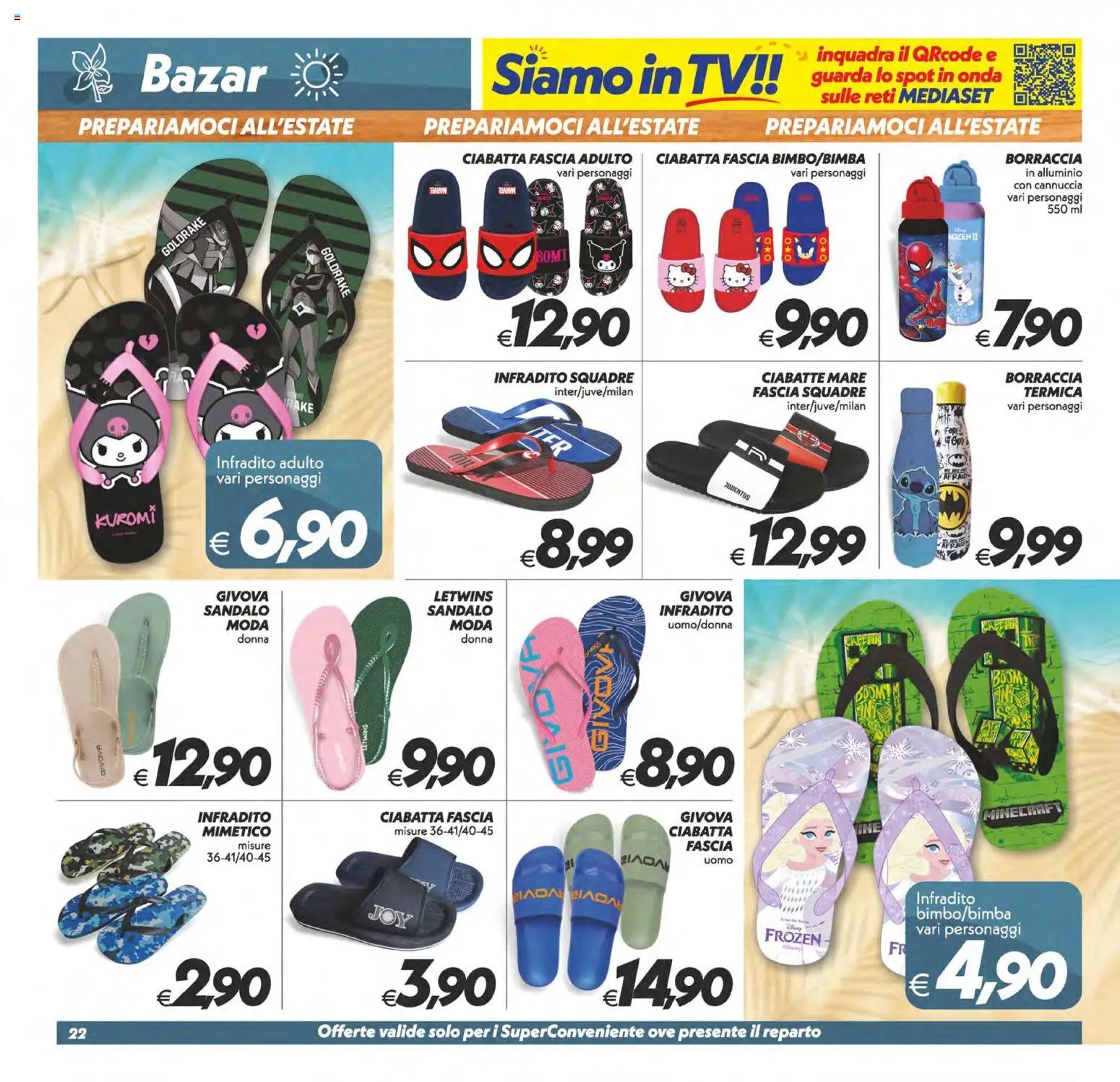 SuperConveniente volantino Messina, Siracusa, Palermo