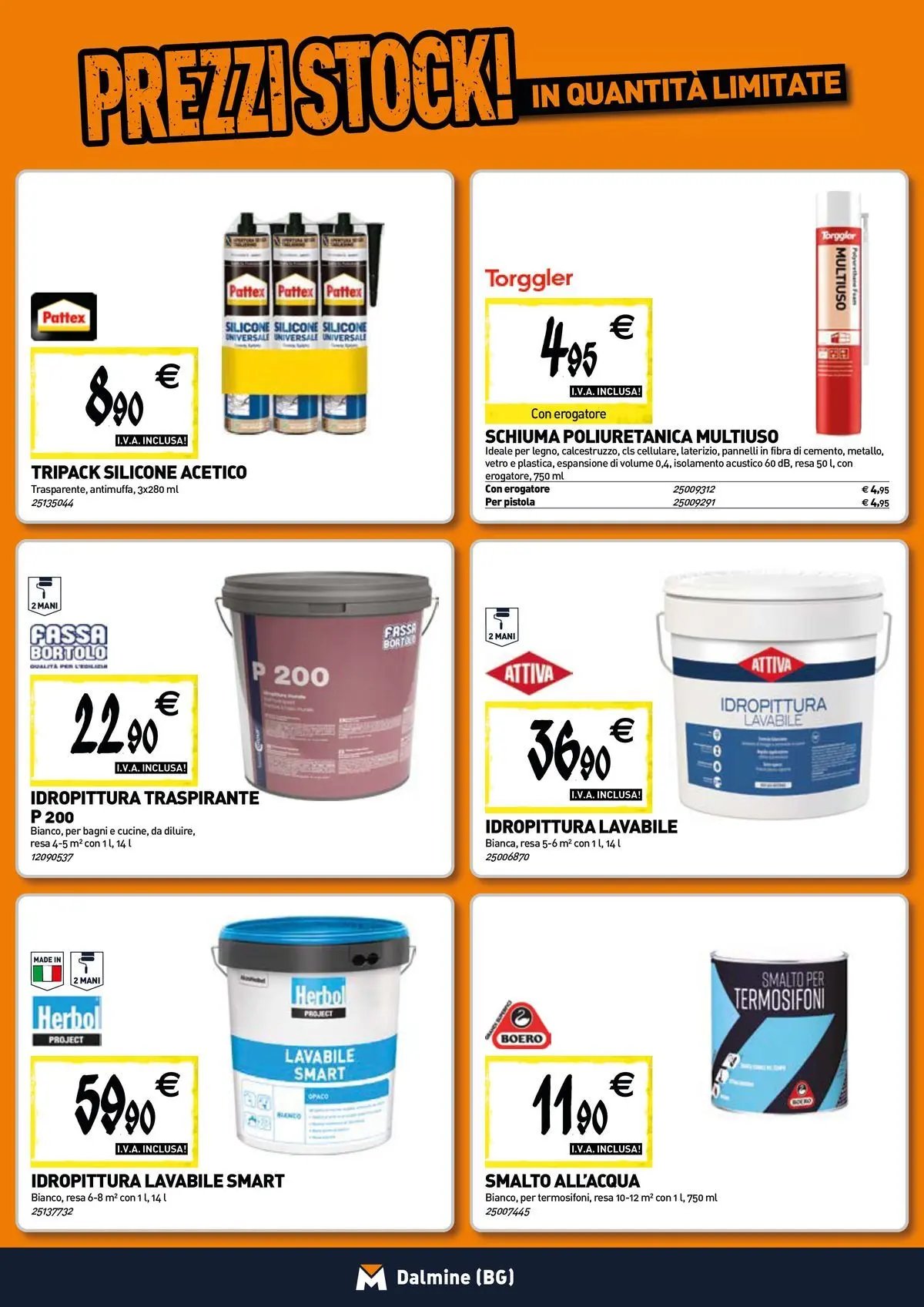 TECNOMAT - Straordinari prezzi stock!
