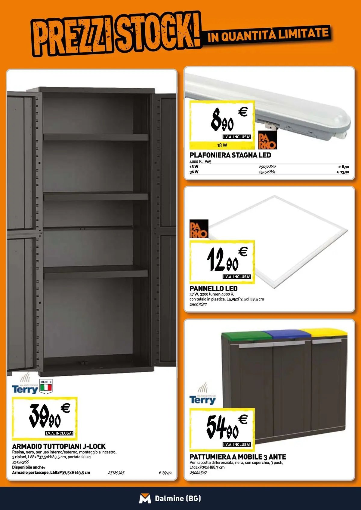 TECNOMAT - Straordinari prezzi stock!