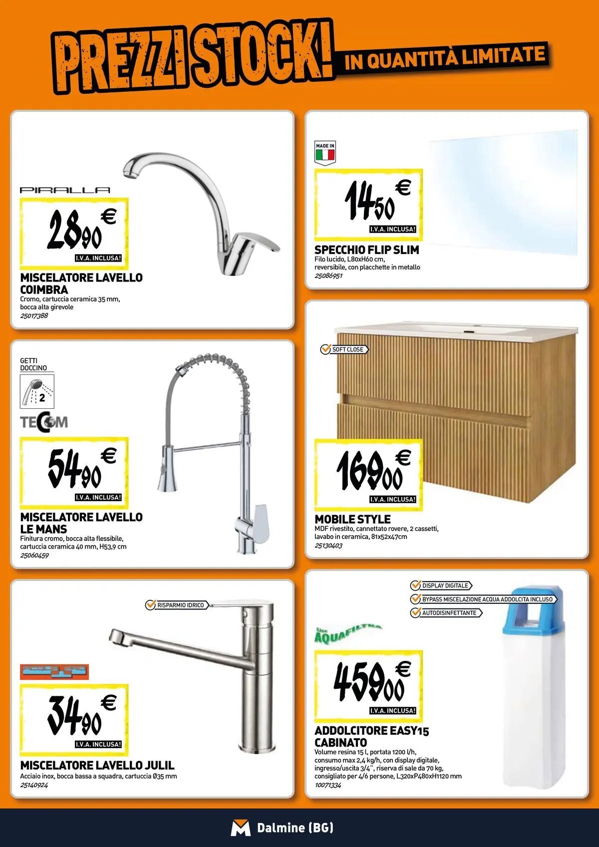 TECNOMAT - Straordinari prezzi stock!
