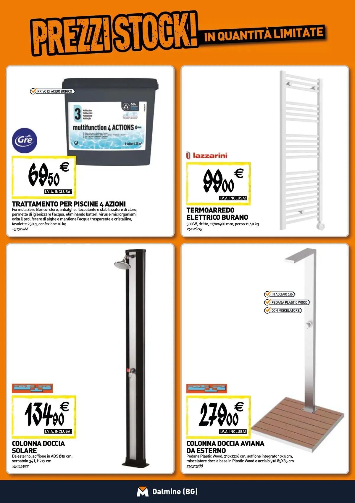 TECNOMAT - Straordinari prezzi stock!