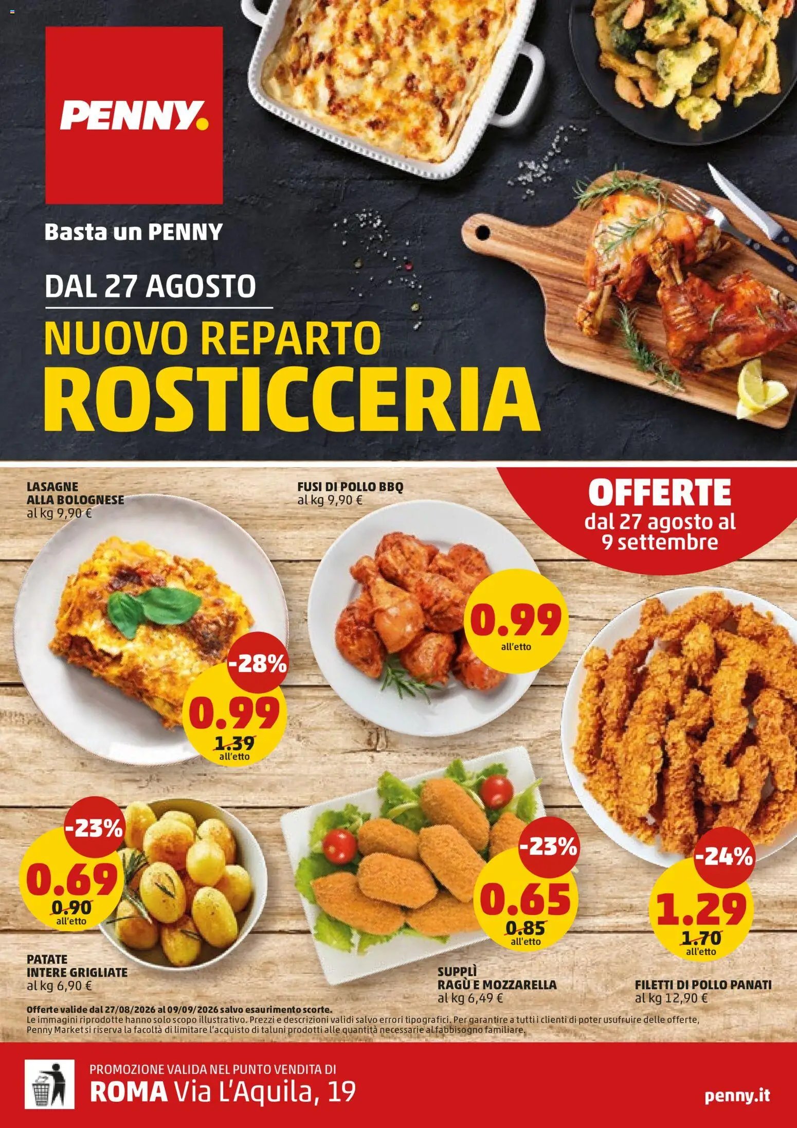 PENNY volantino Pane