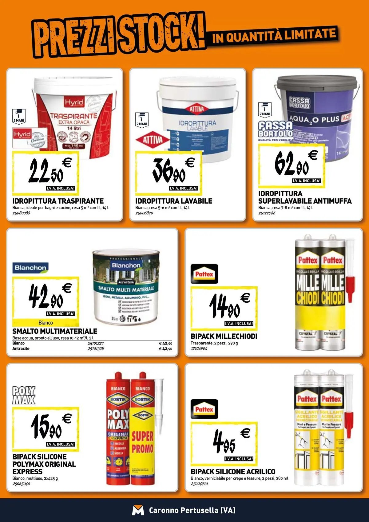 TECNOMAT - Straordinari prezzi stock!