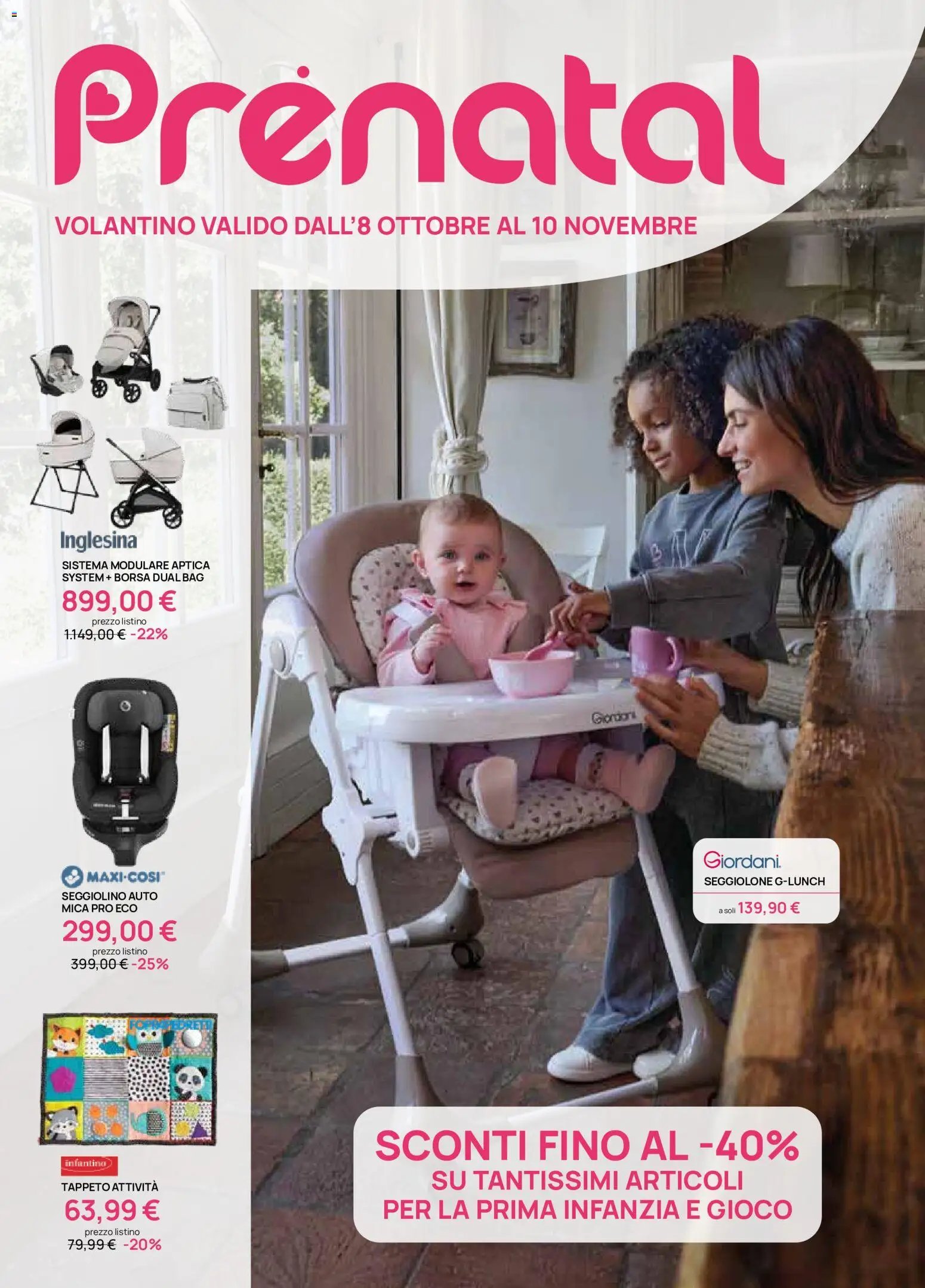 Prenatal volantino