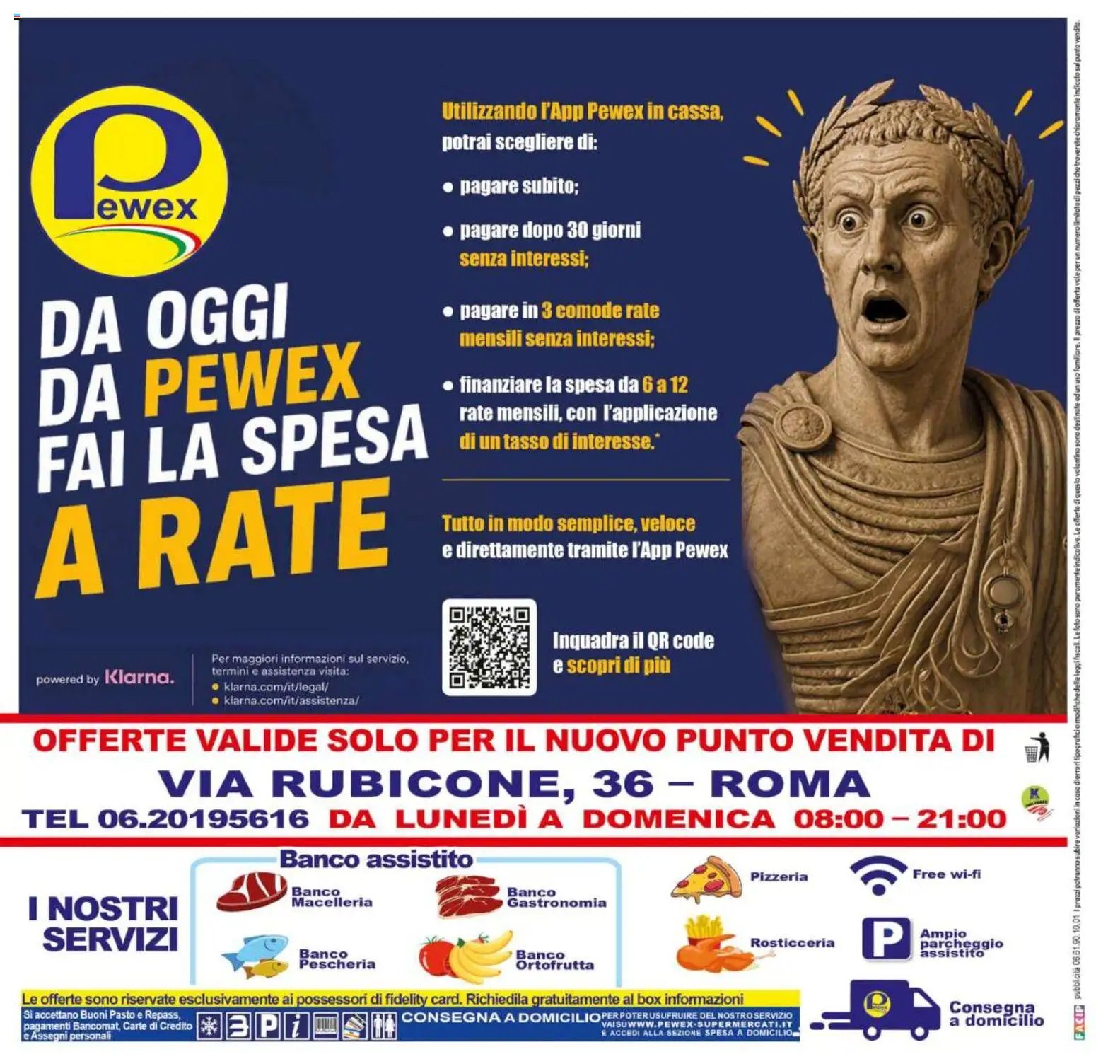 Pewex volantino via Rubicone, 36