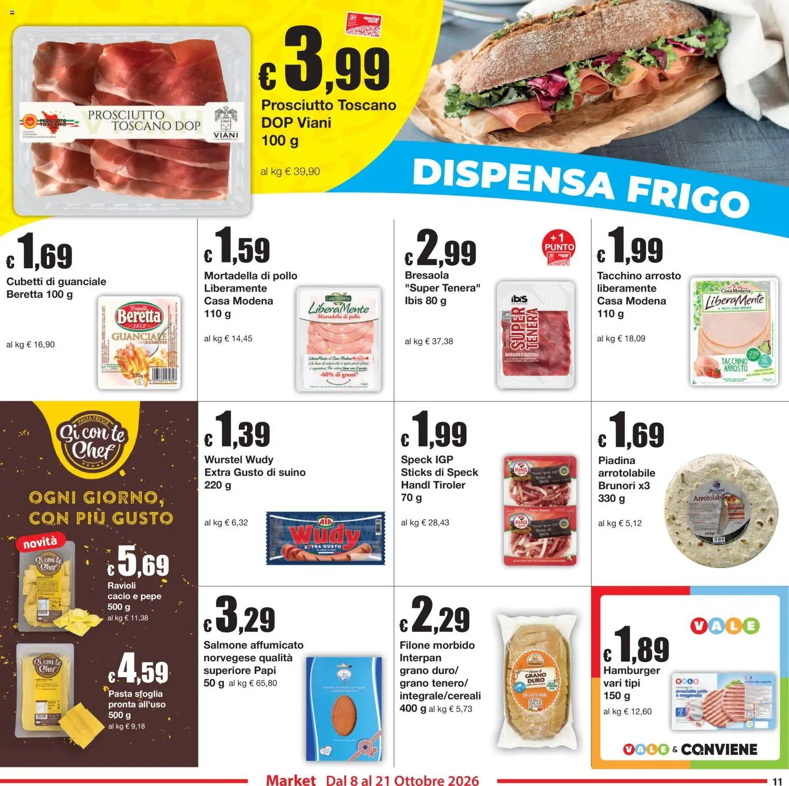 Sì con Te volantino Market